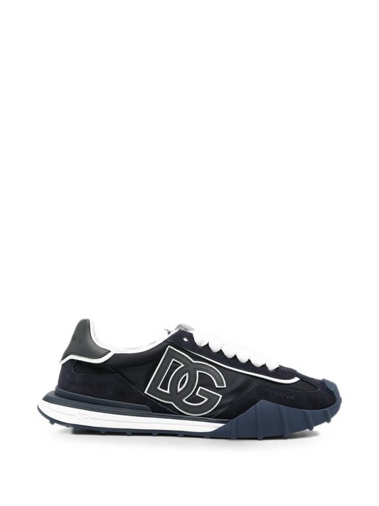 DG-logo lace-up sneakers