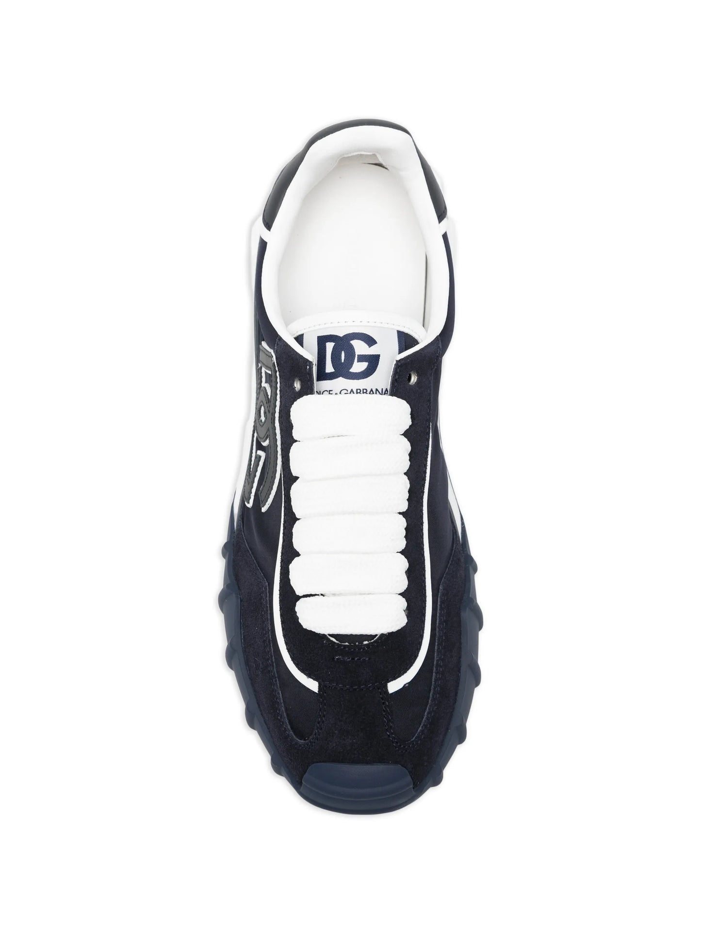 DG-logo lace-up sneakers