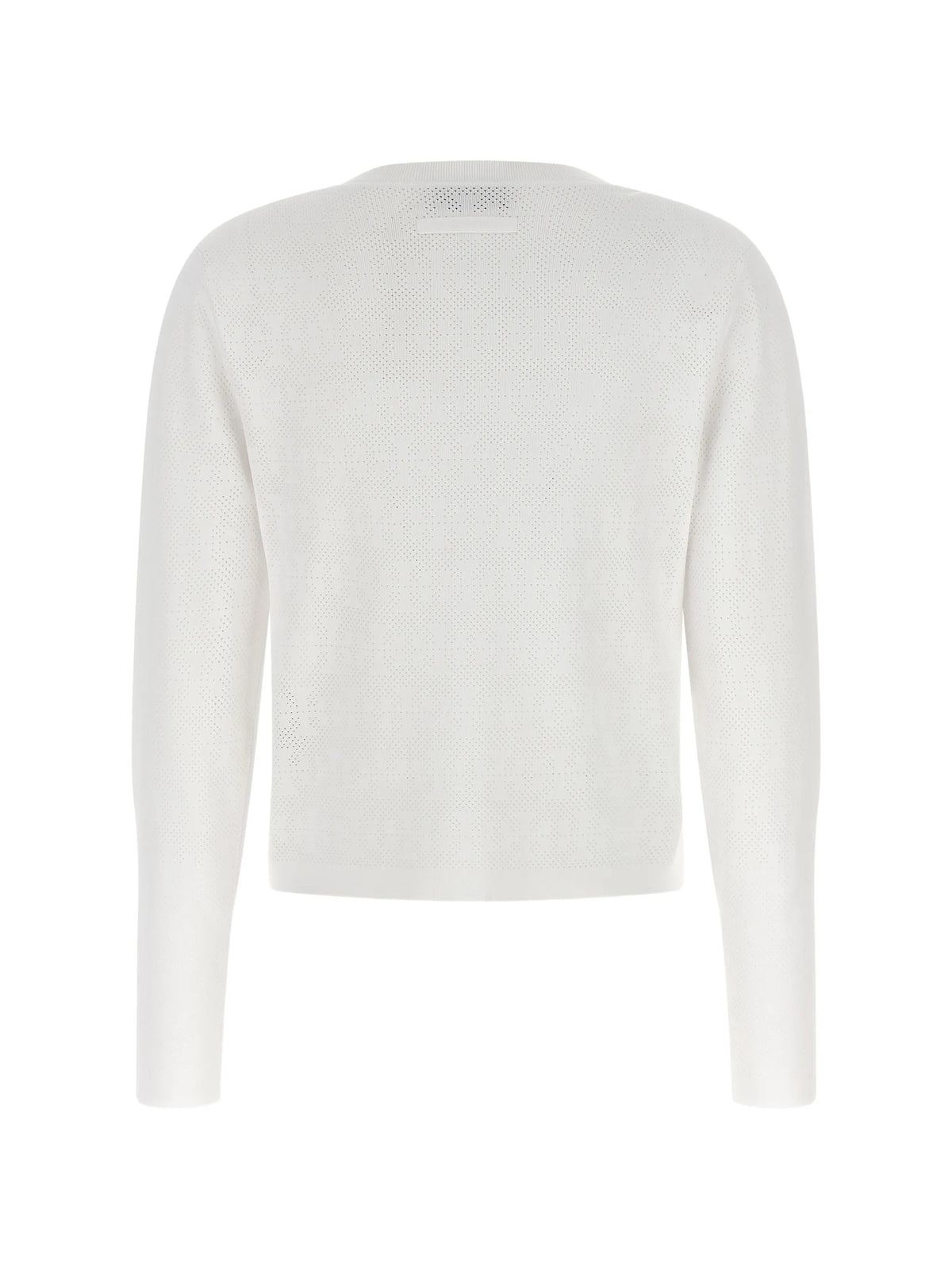 pointelle cardigan