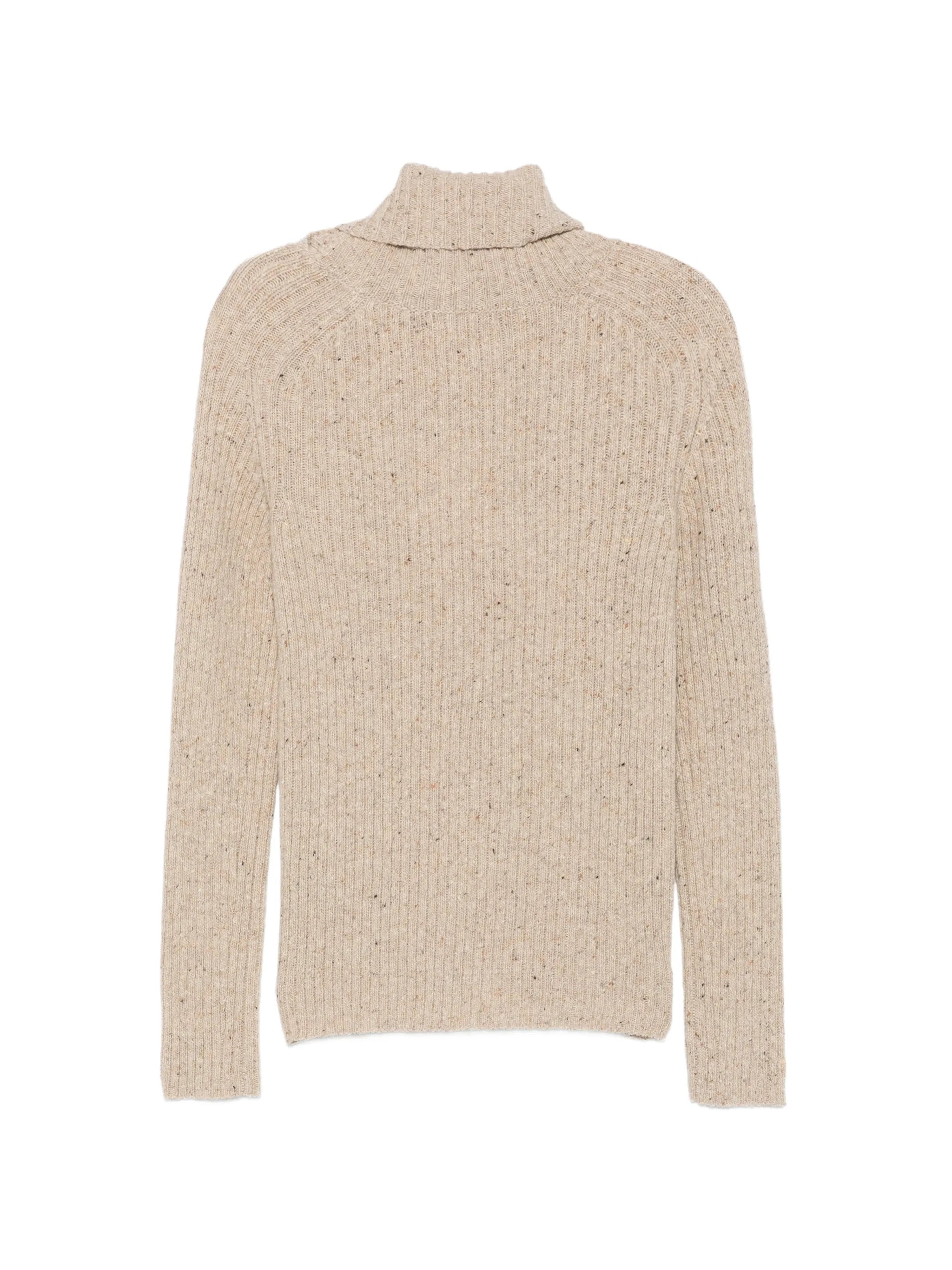 Joey ribbed-knit roll-neck sweater