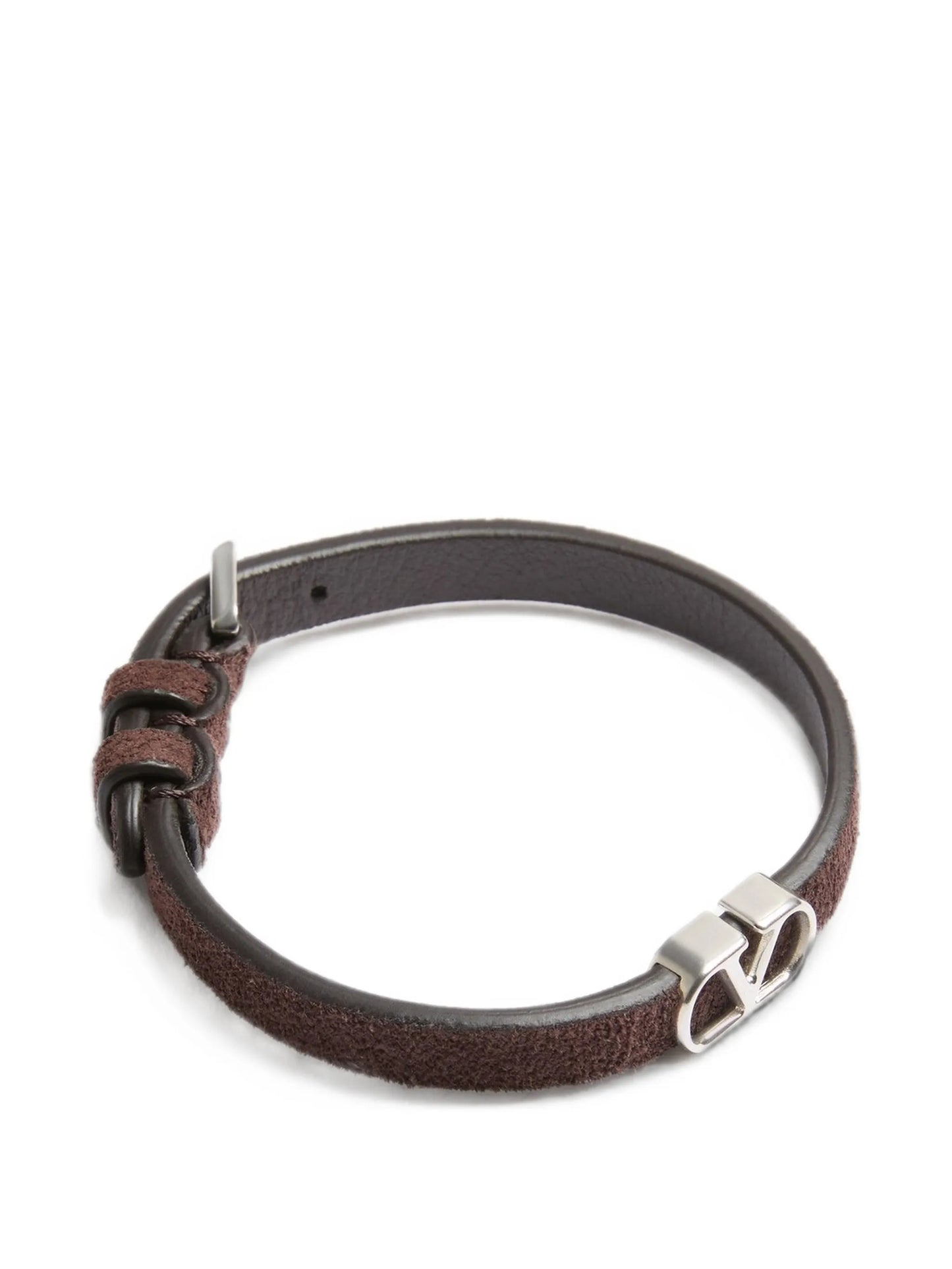 Vlogo Signature suede bracelet