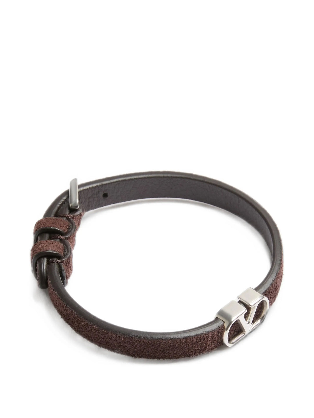 VLogo Signature leather belt