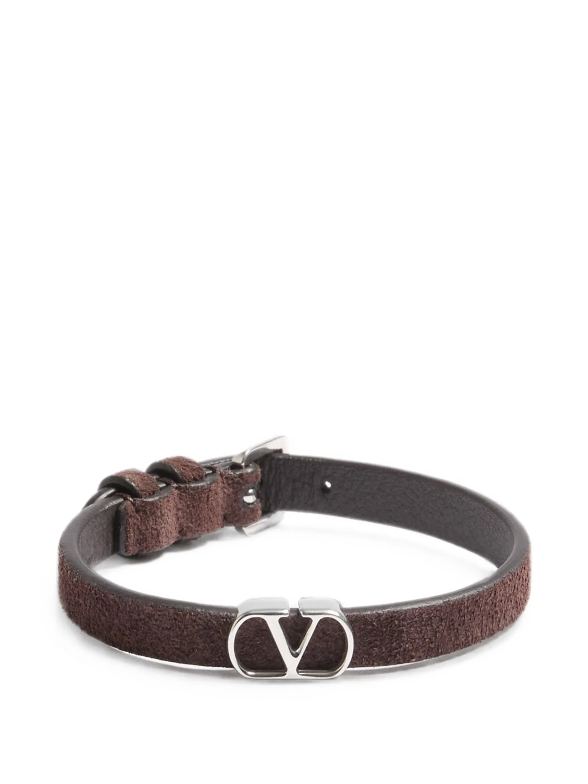 Vlogo Signature suede bracelet