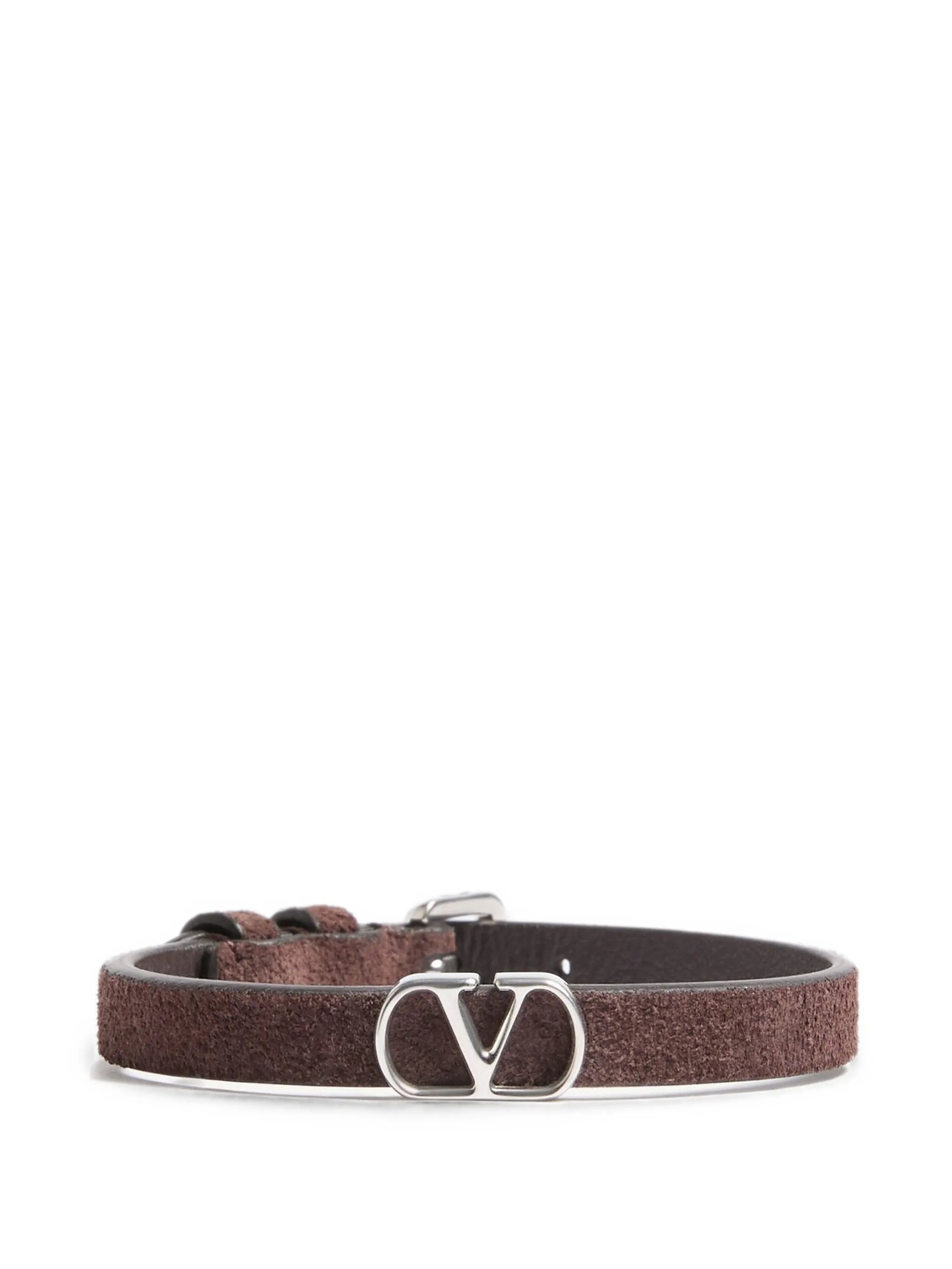 Vlogo Signature suede bracelet