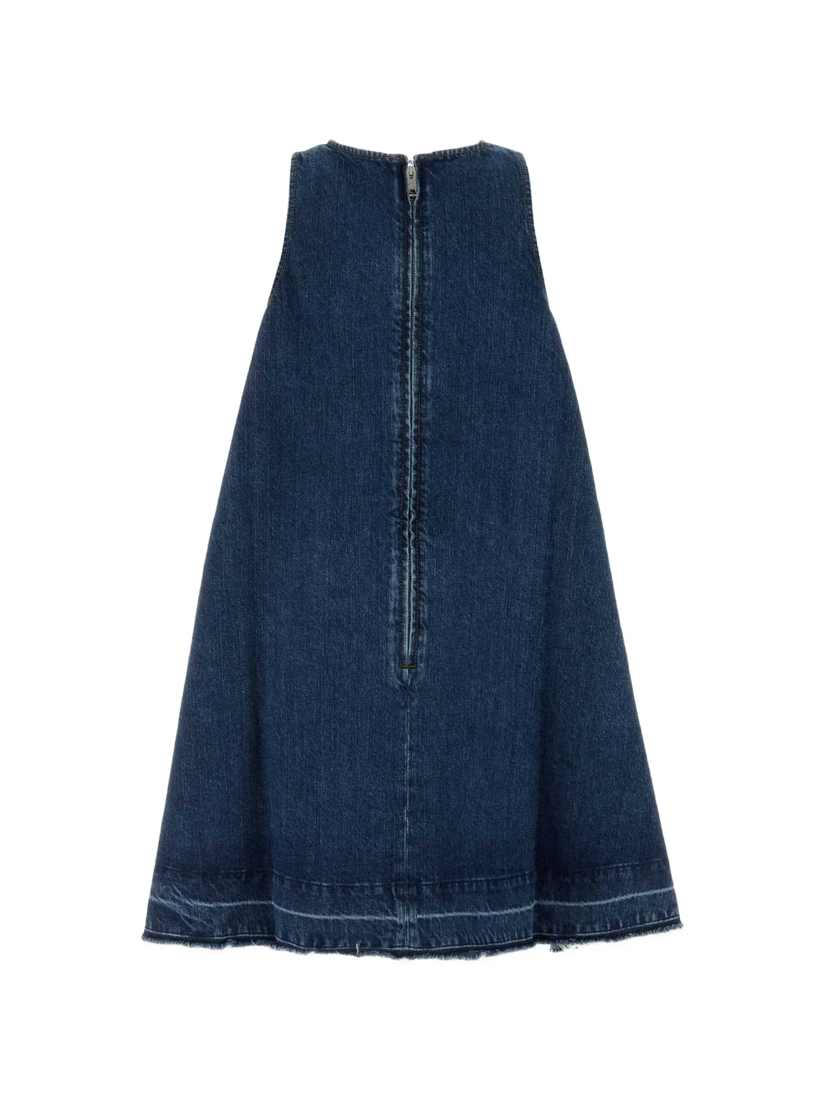 mini dress in denim