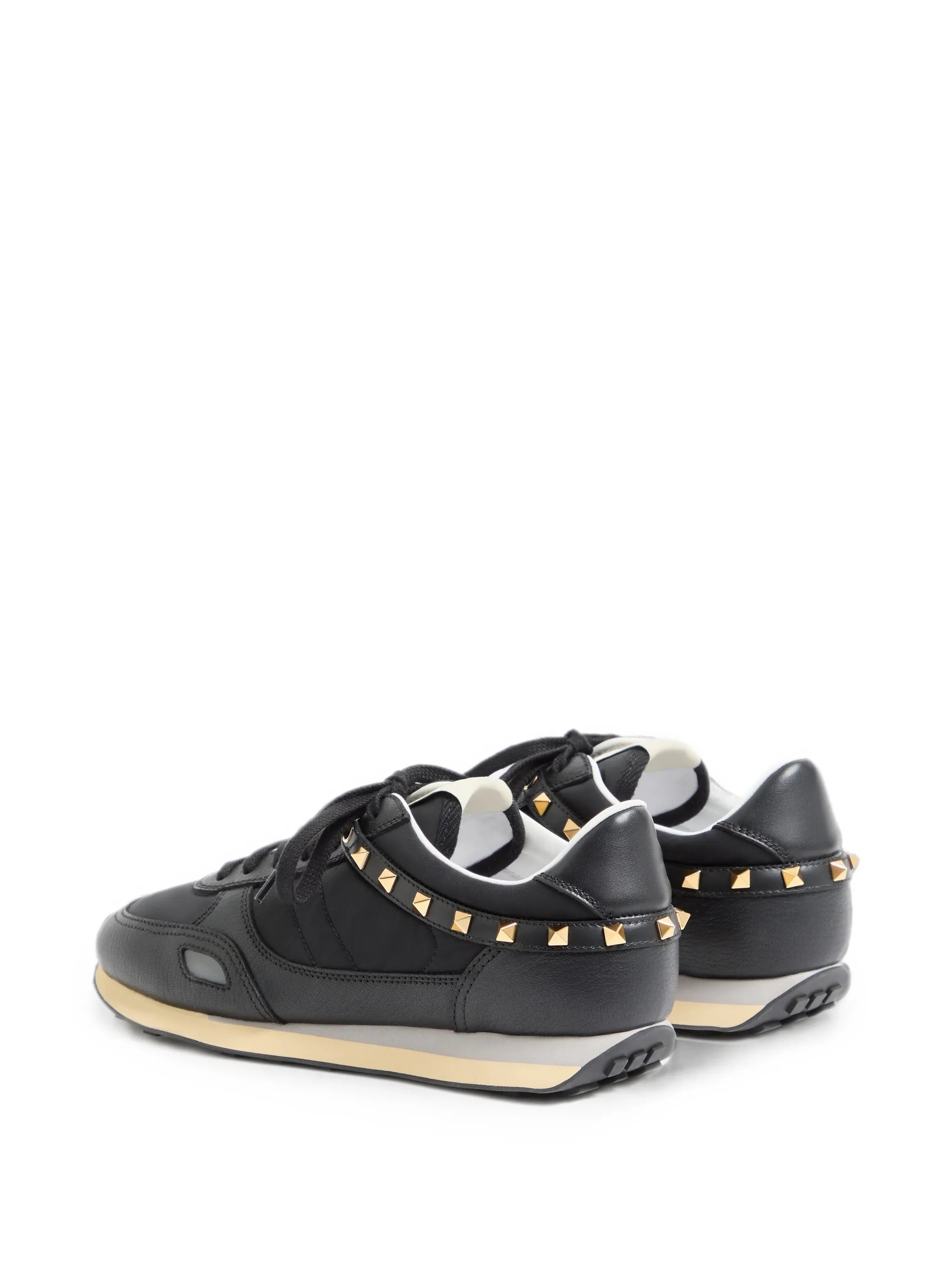 Stud Up sneaker an leather And nylon