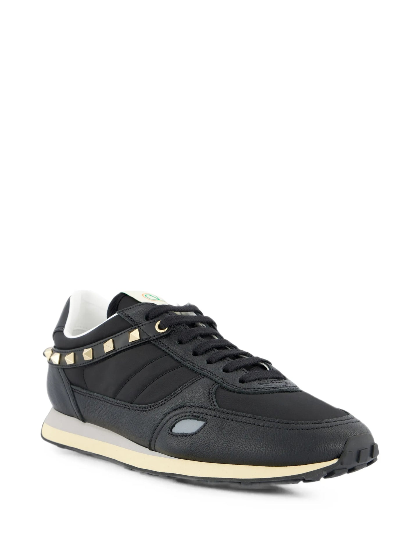 Stud Up sneaker an leather And nylon