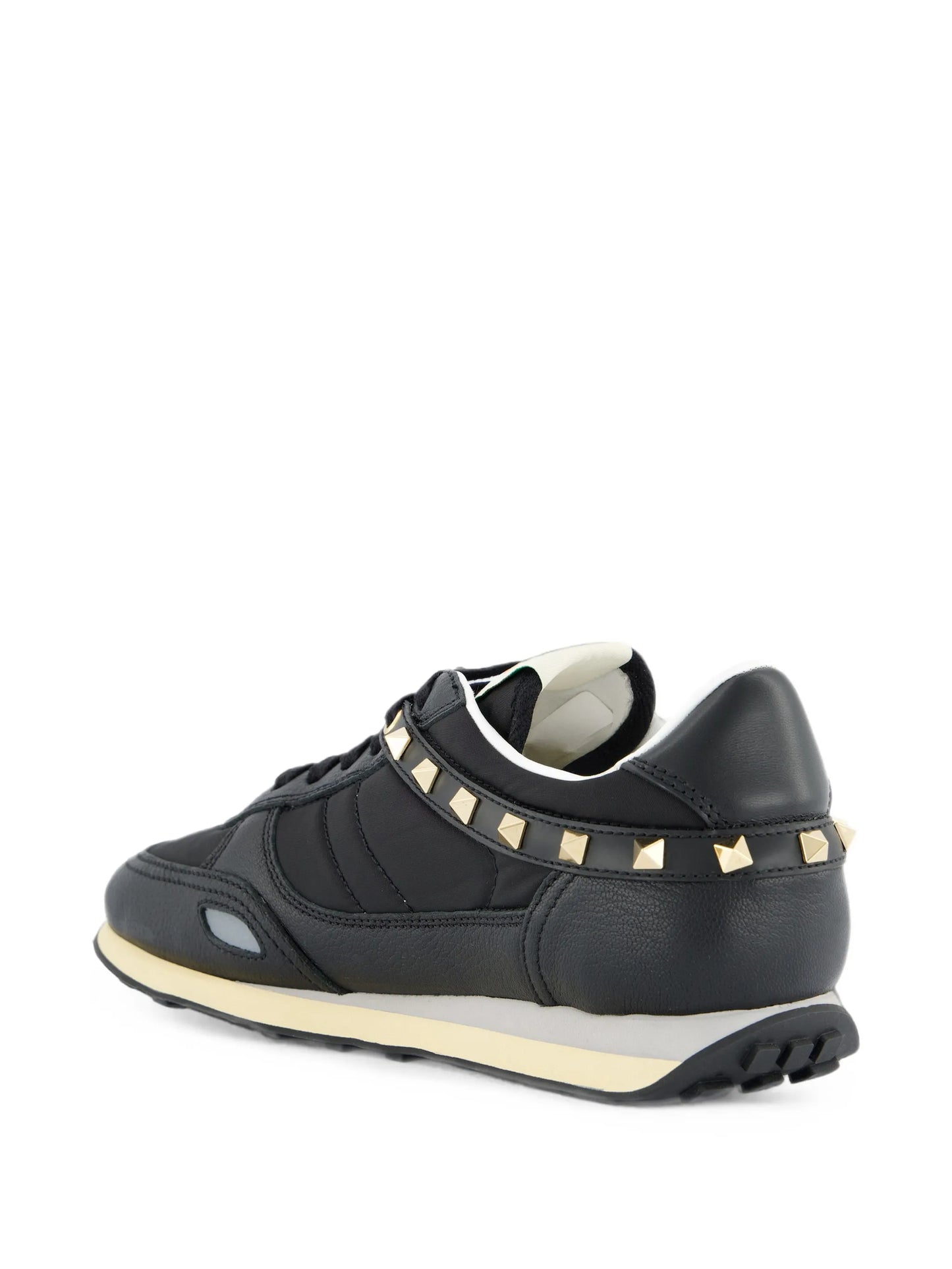 Stud Up sneaker an leather And nylon