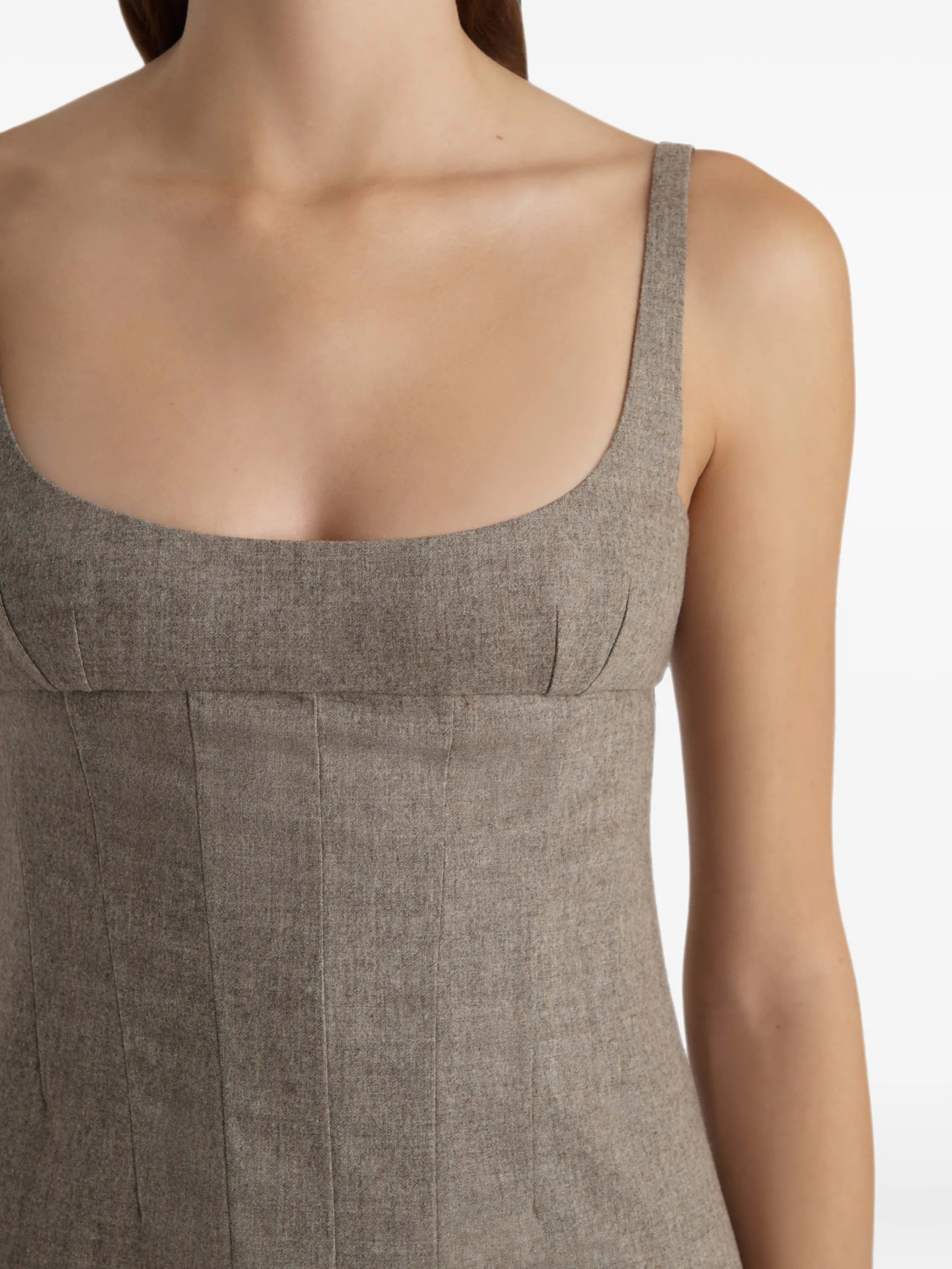 Lotte dress in sepia
