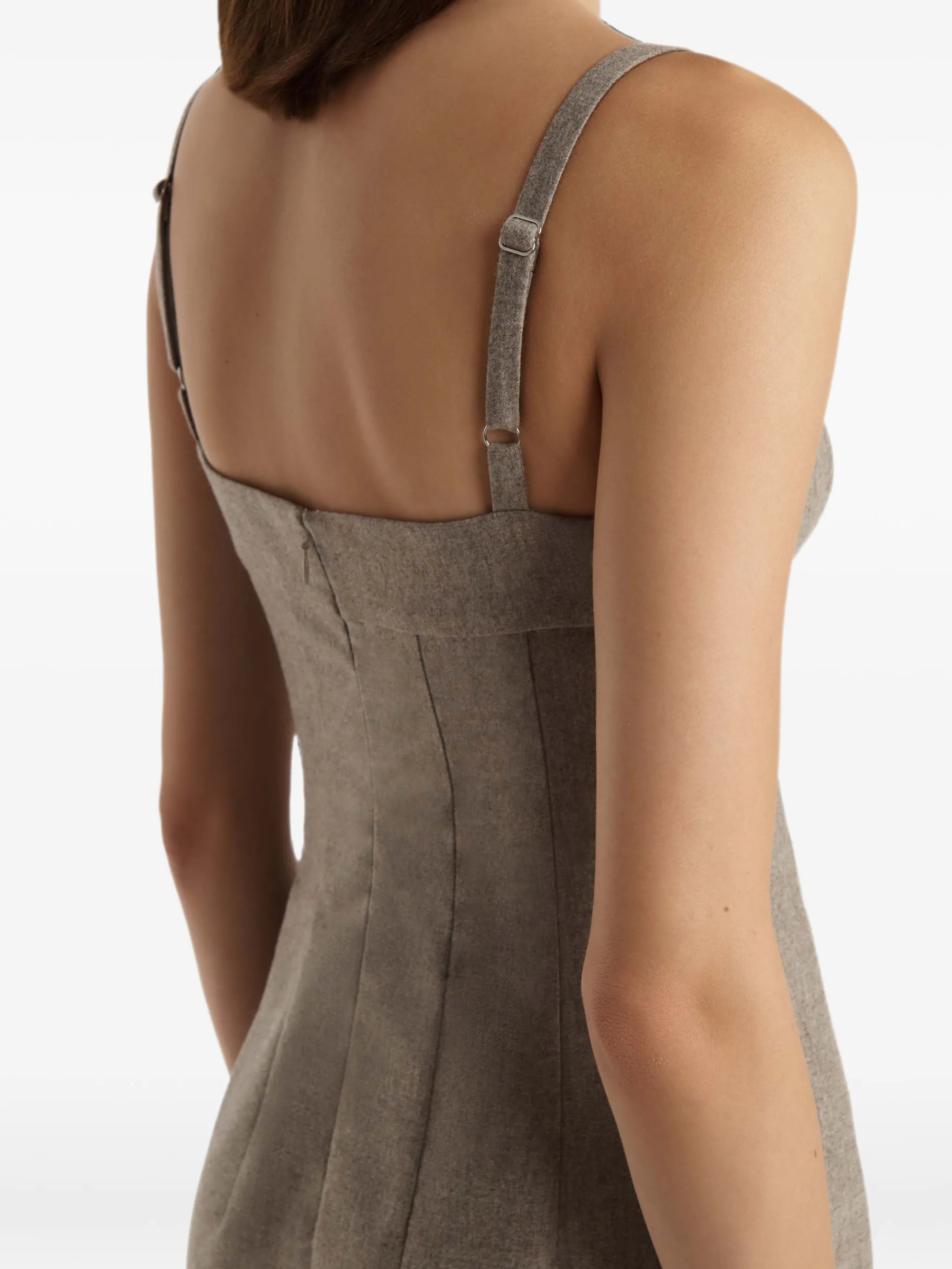 Lotte dress in sepia
