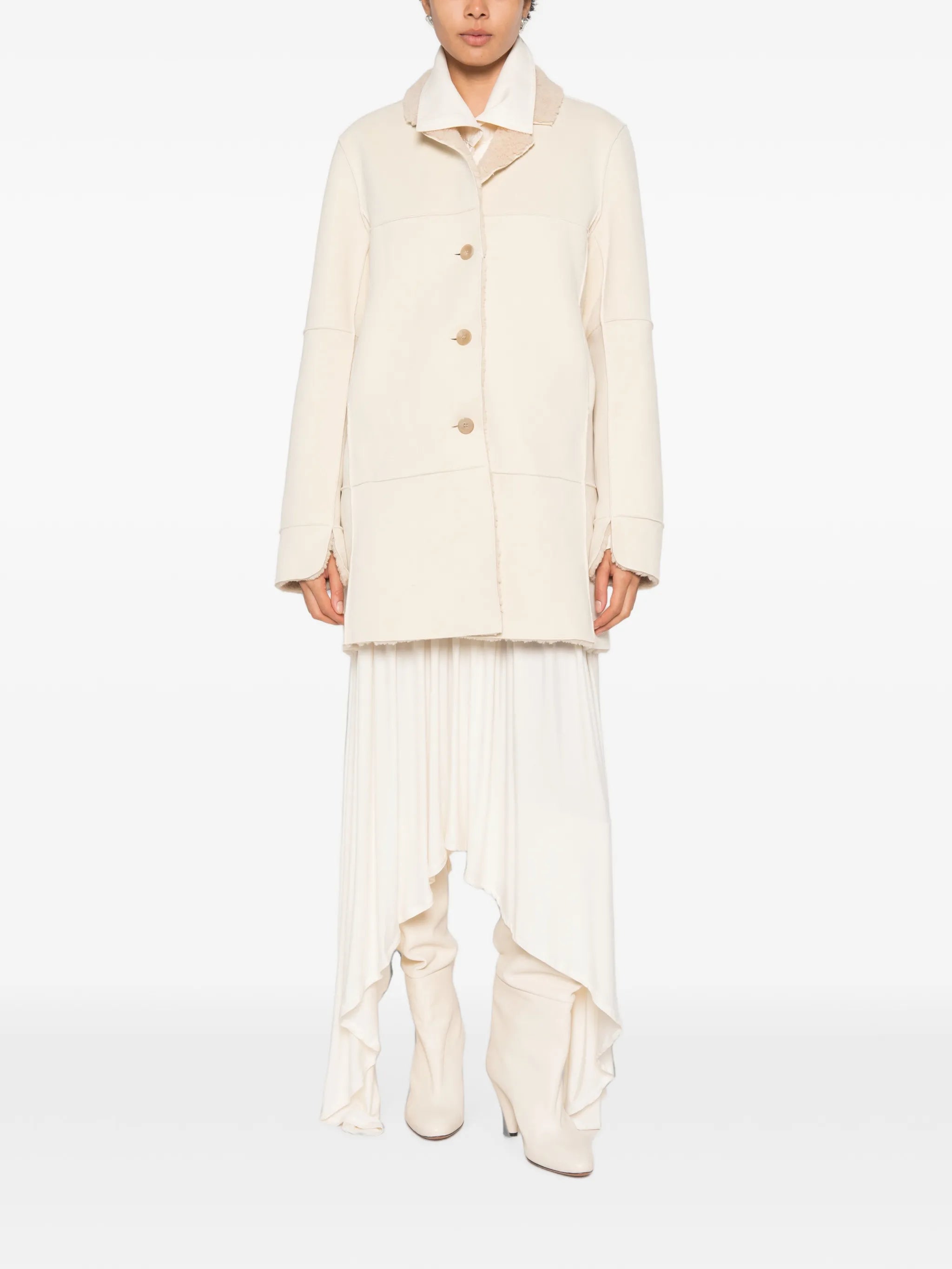 Odera reversible shearling coat