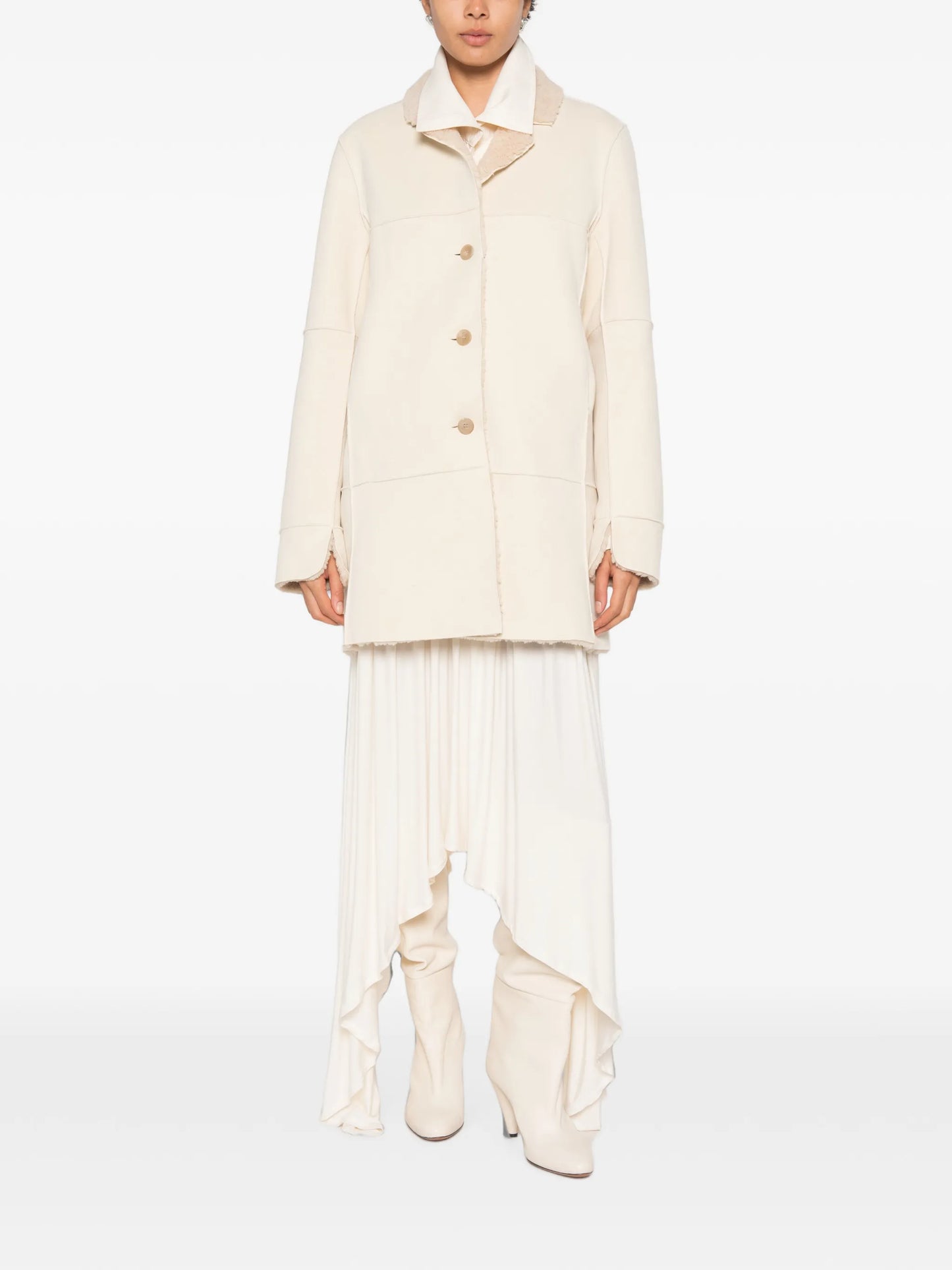 Odera reversible shearling coat