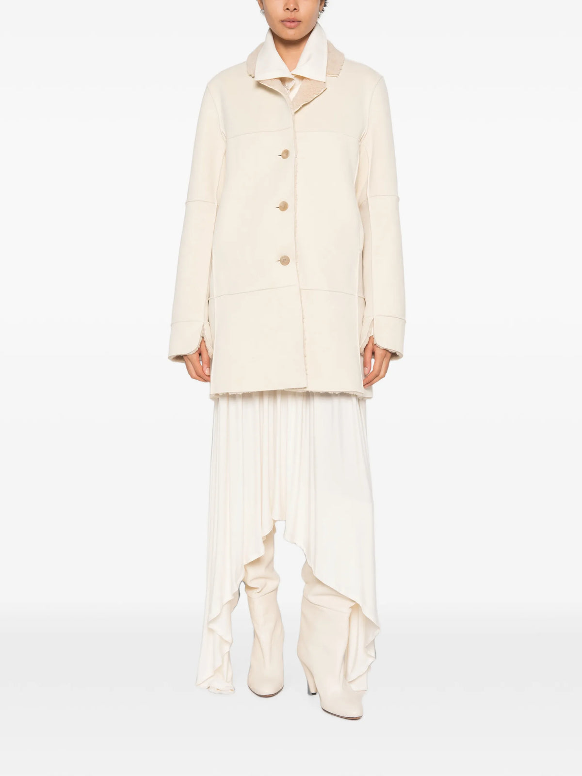 Odera reversible shearling coat