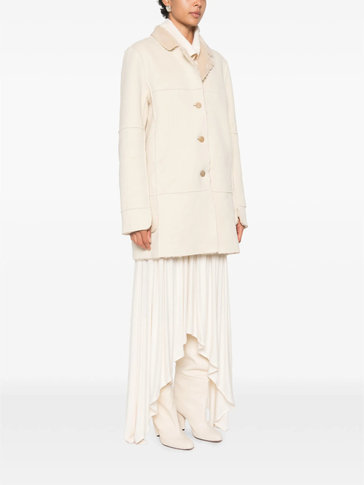 Odera reversible shearling coat