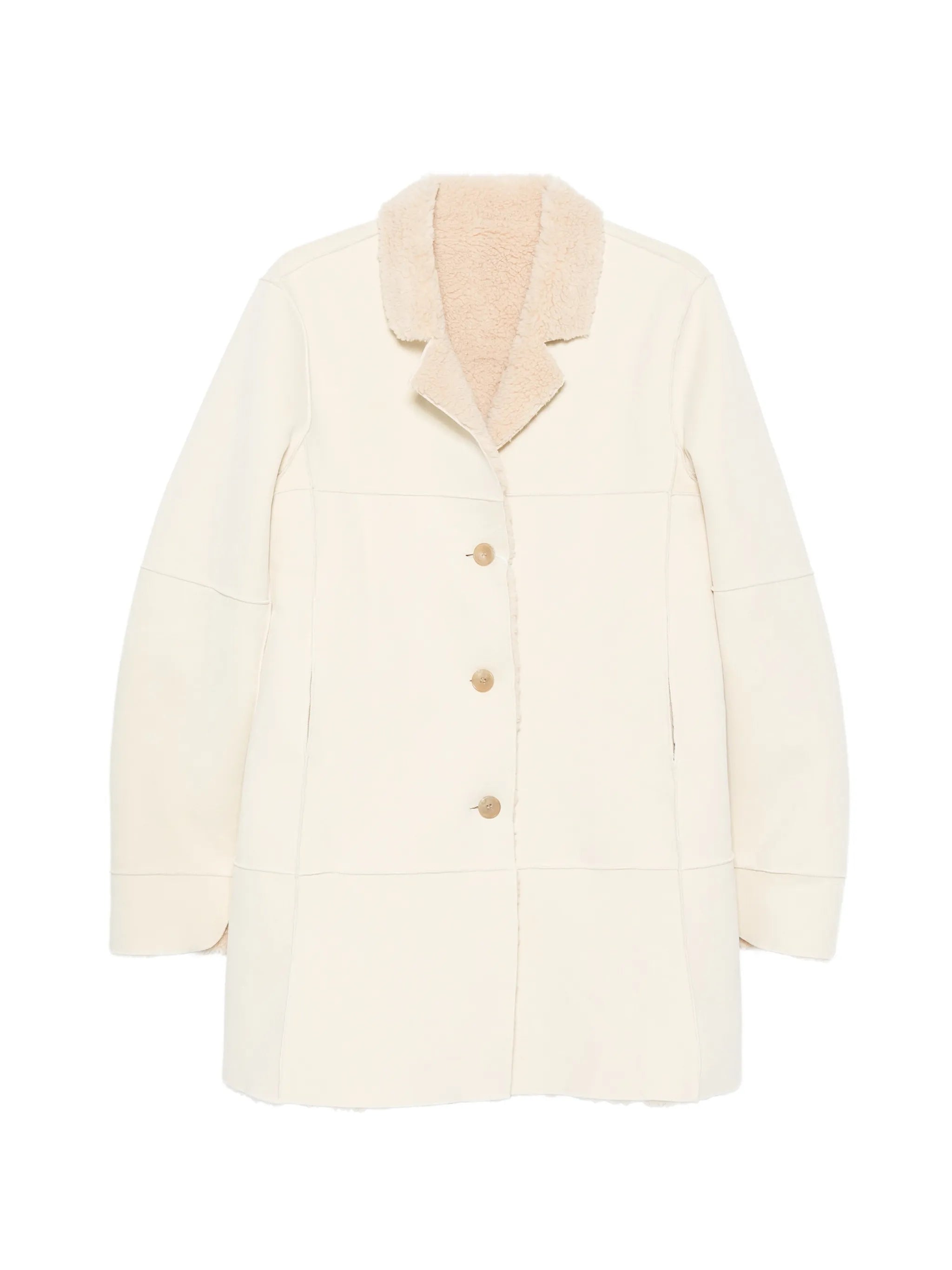 Odera reversible shearling coat
