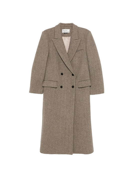 Reyna double-breasted coat