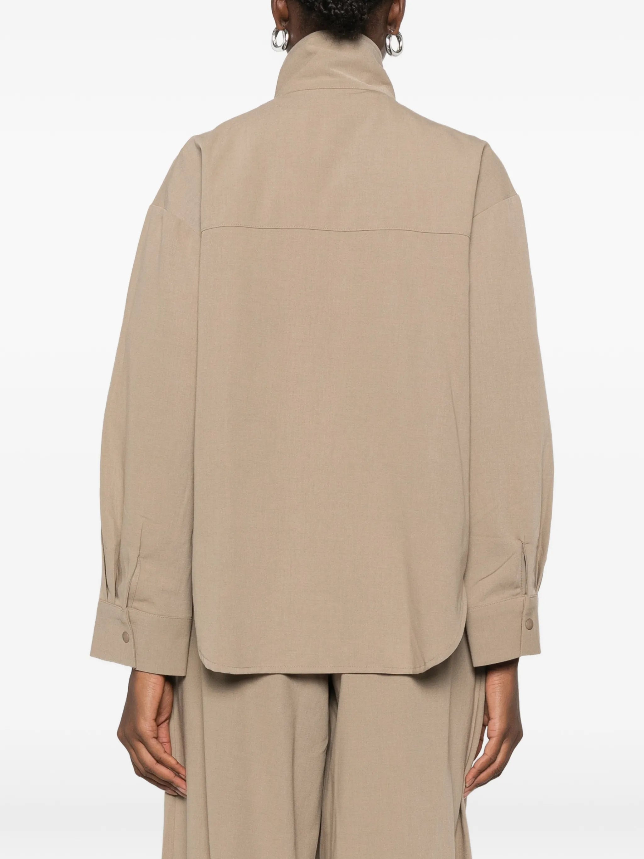 ruched shirt