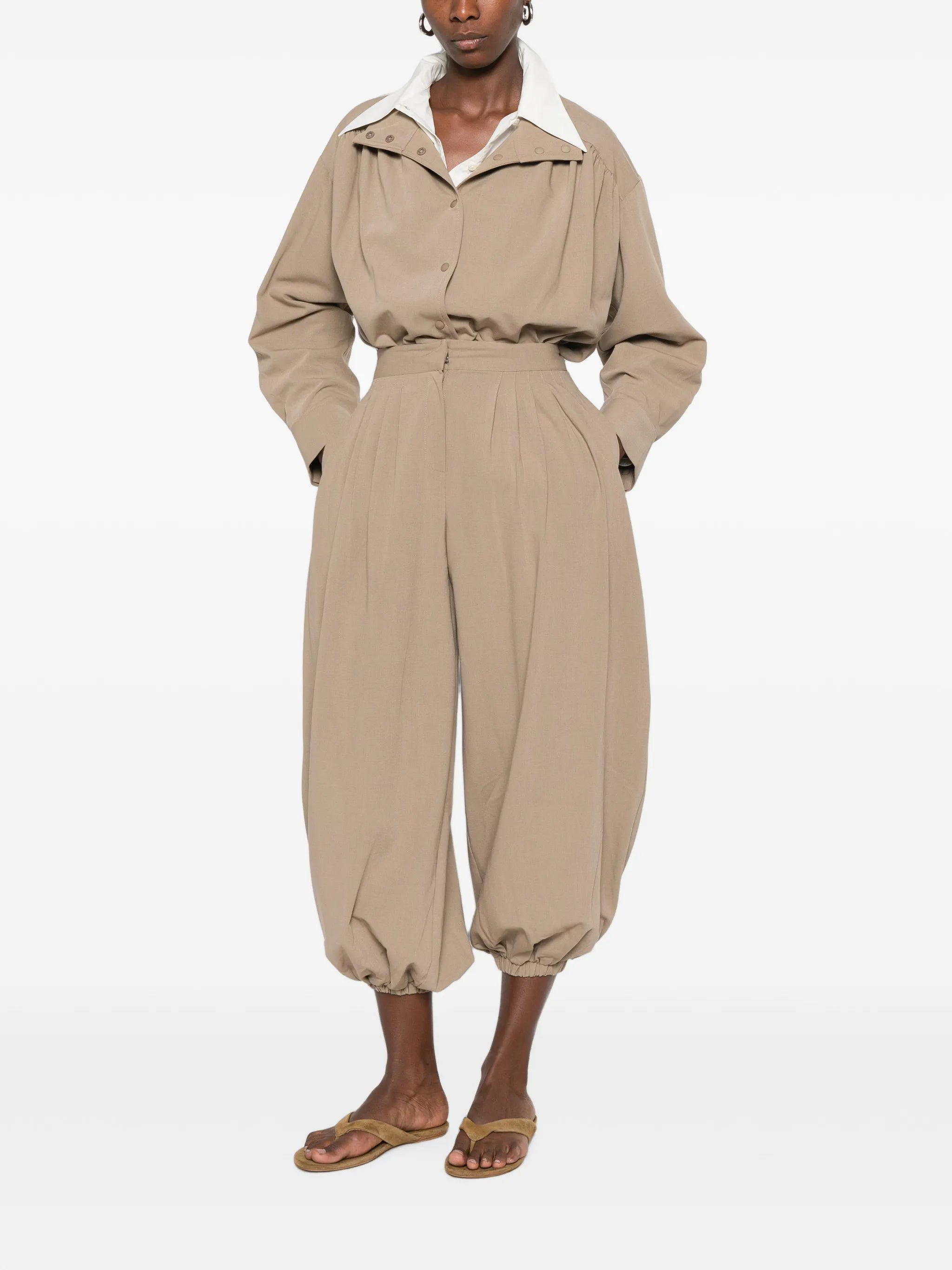 ruched shirt