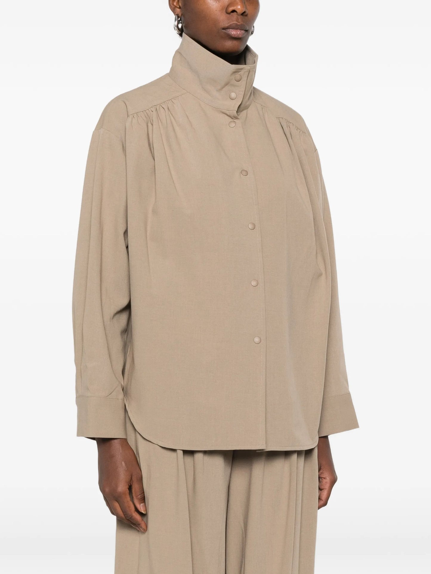 ruched shirt