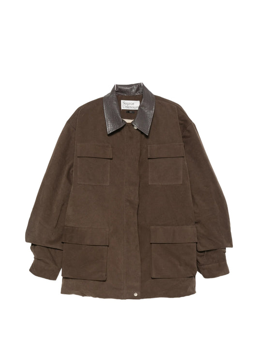 Baia faux suede barn jacket