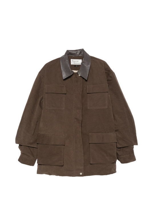 Baia faux suede barn jacket