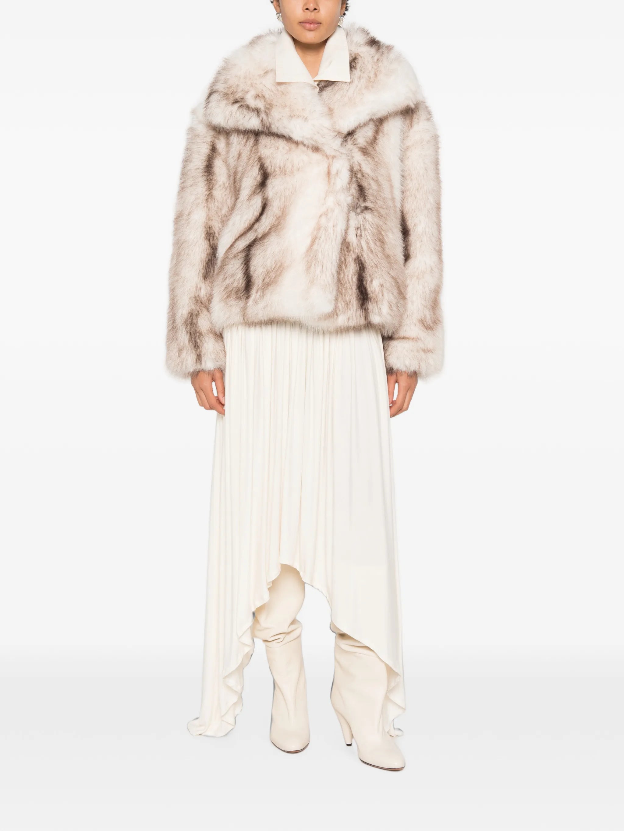 Harper faux-fur jacket