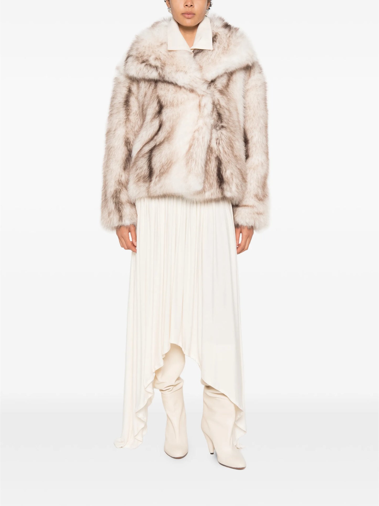 Harper faux-fur jacket