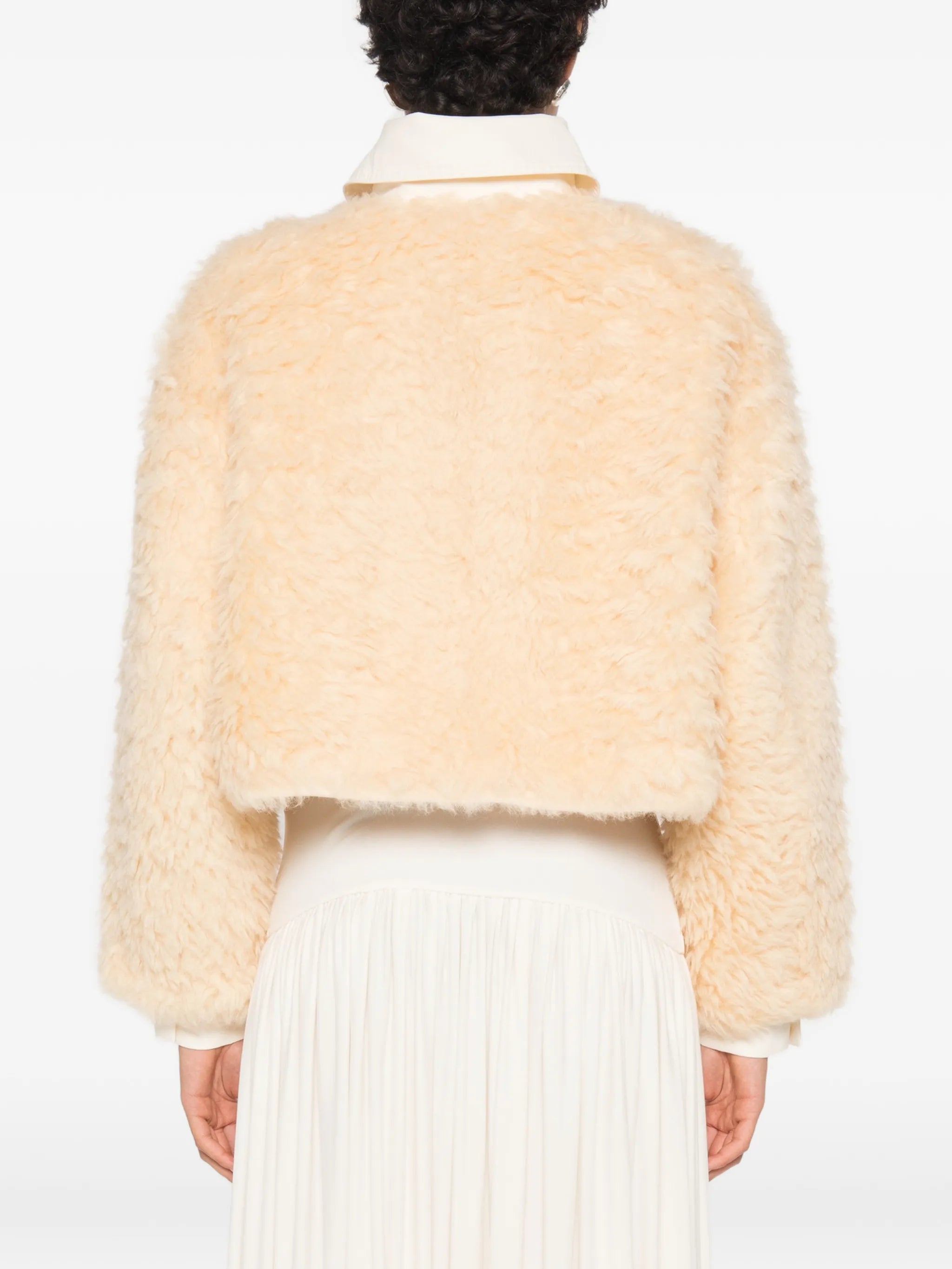 Daye shearling cropped jacket