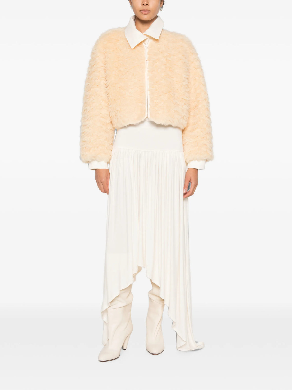 Daye shearling cropped jacket