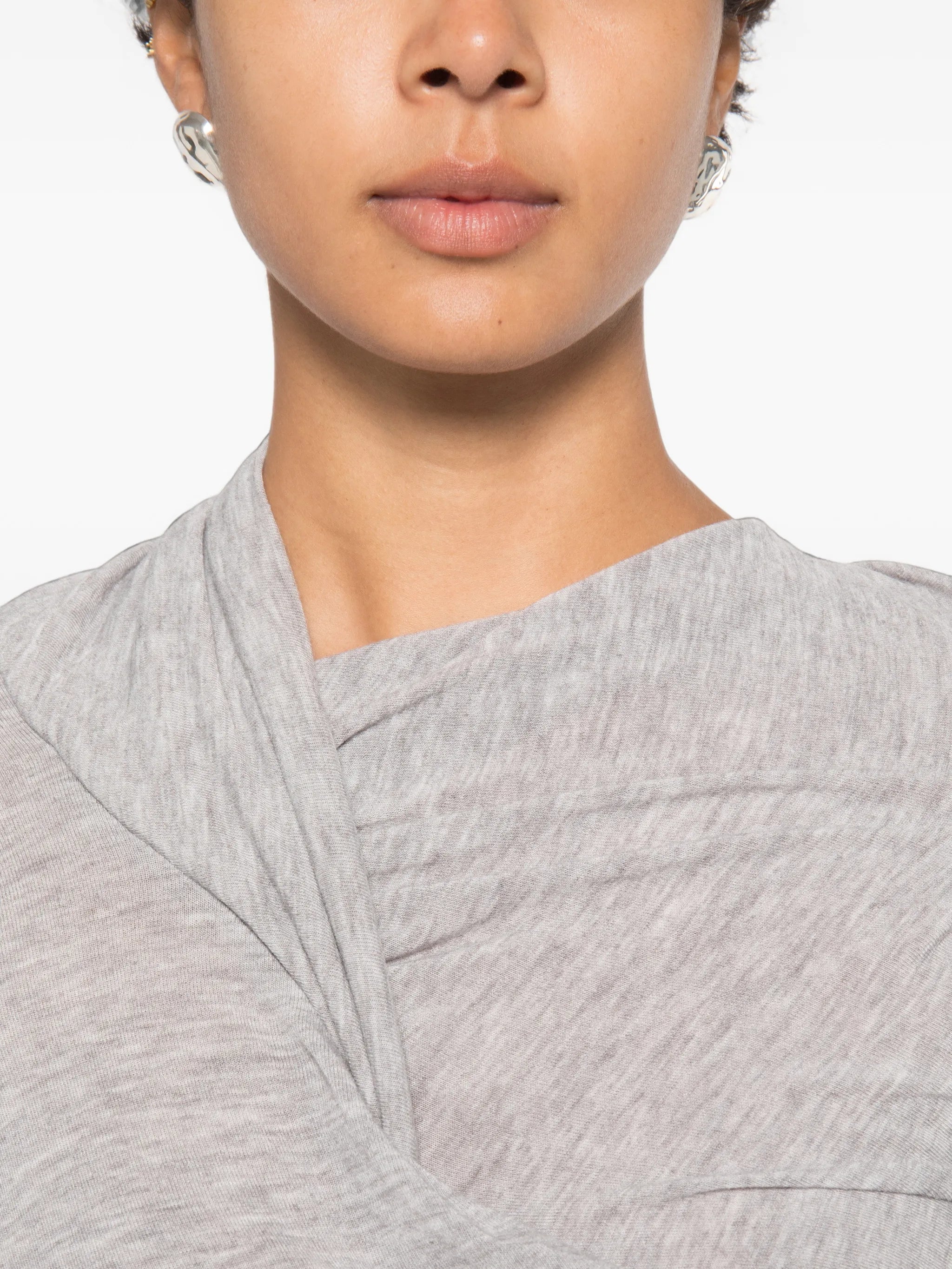 Folgore asymmetric draped top