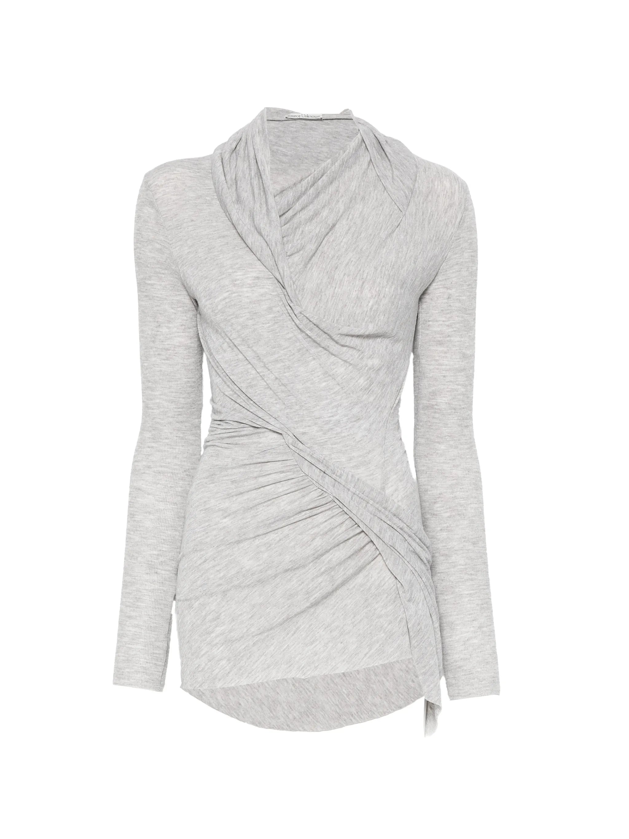 Folgore asymmetric draped top