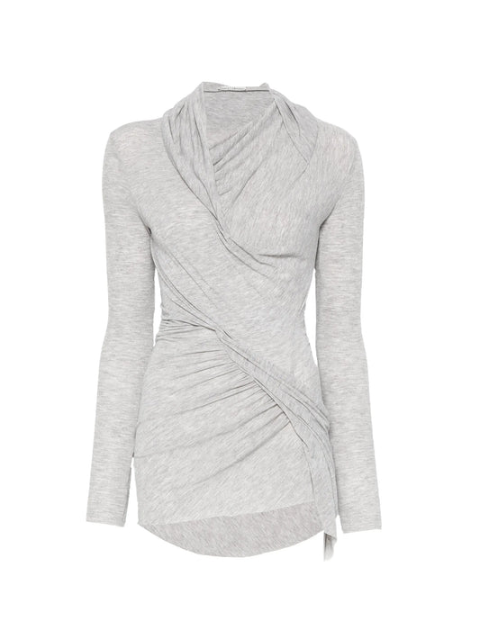 Folgore asymmetric draped top
