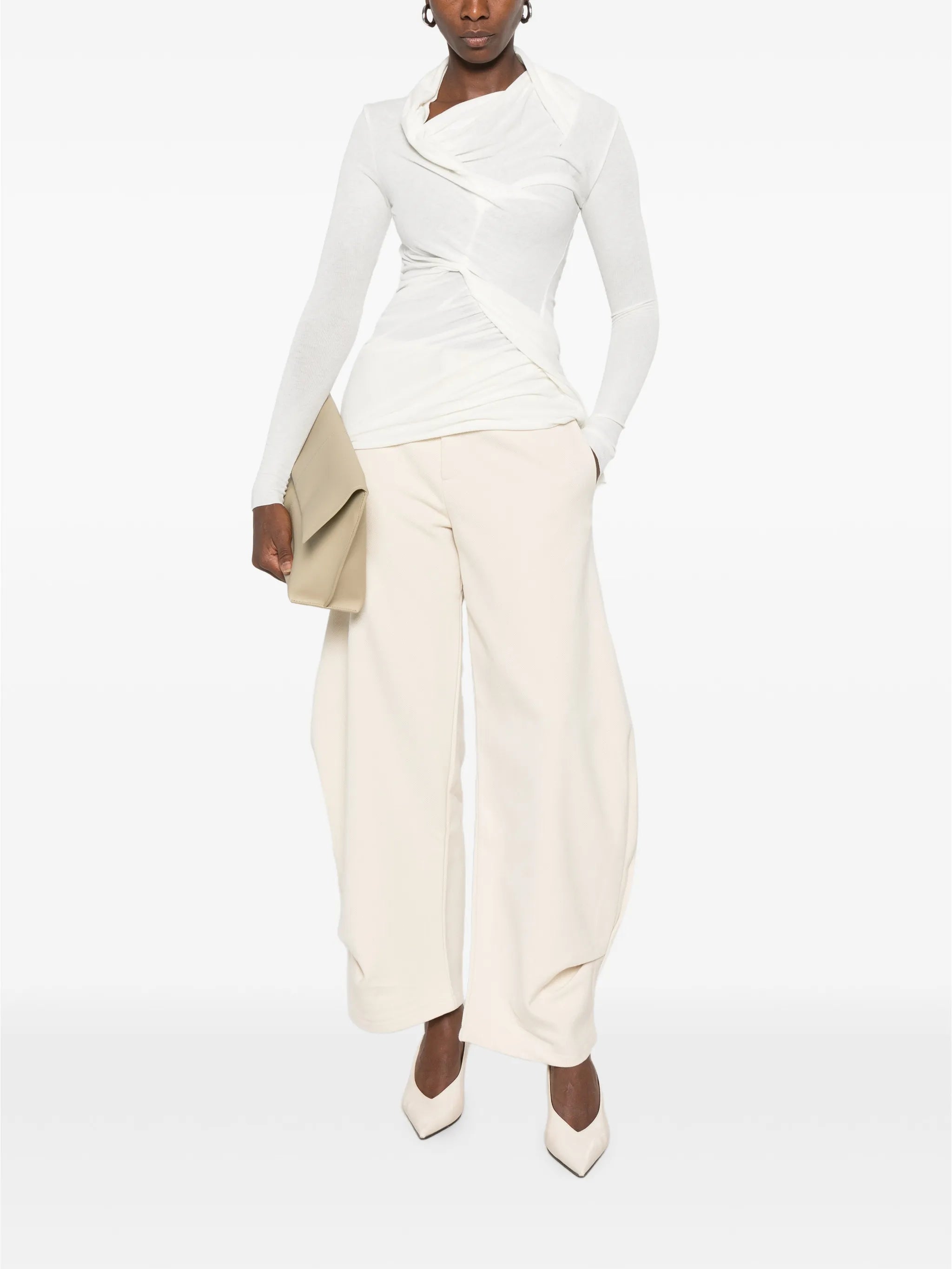 Ebbe balloon-leg trousers