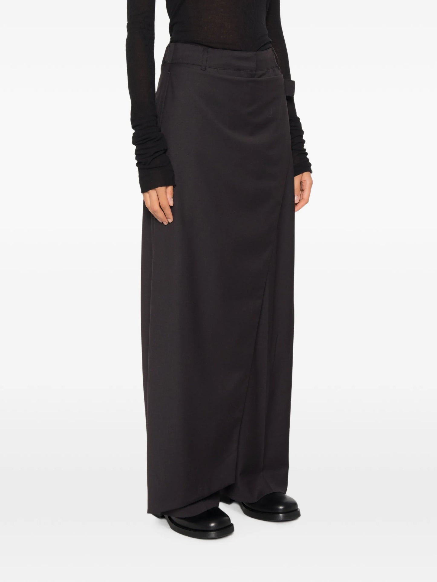 Sissi wrap-belt trousers