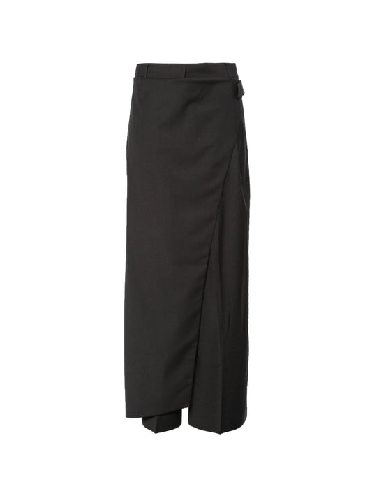 Sissi wrap-belt trousers