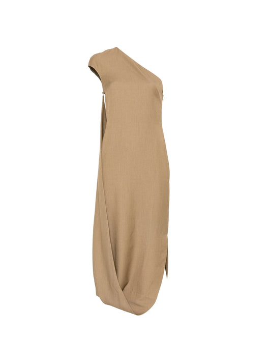 Hasta asymmetric maxi dress