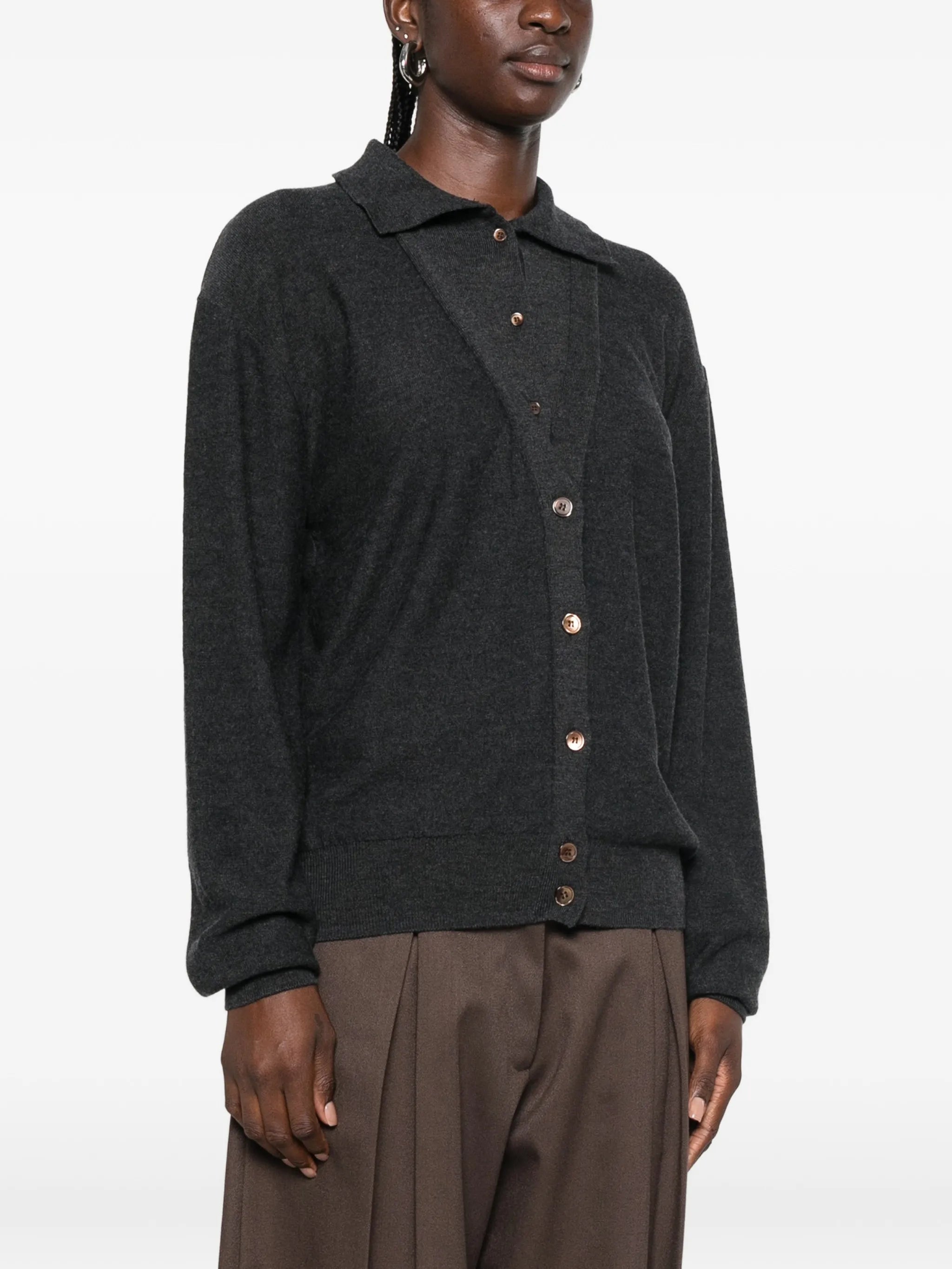 Fabbie layered cardigan