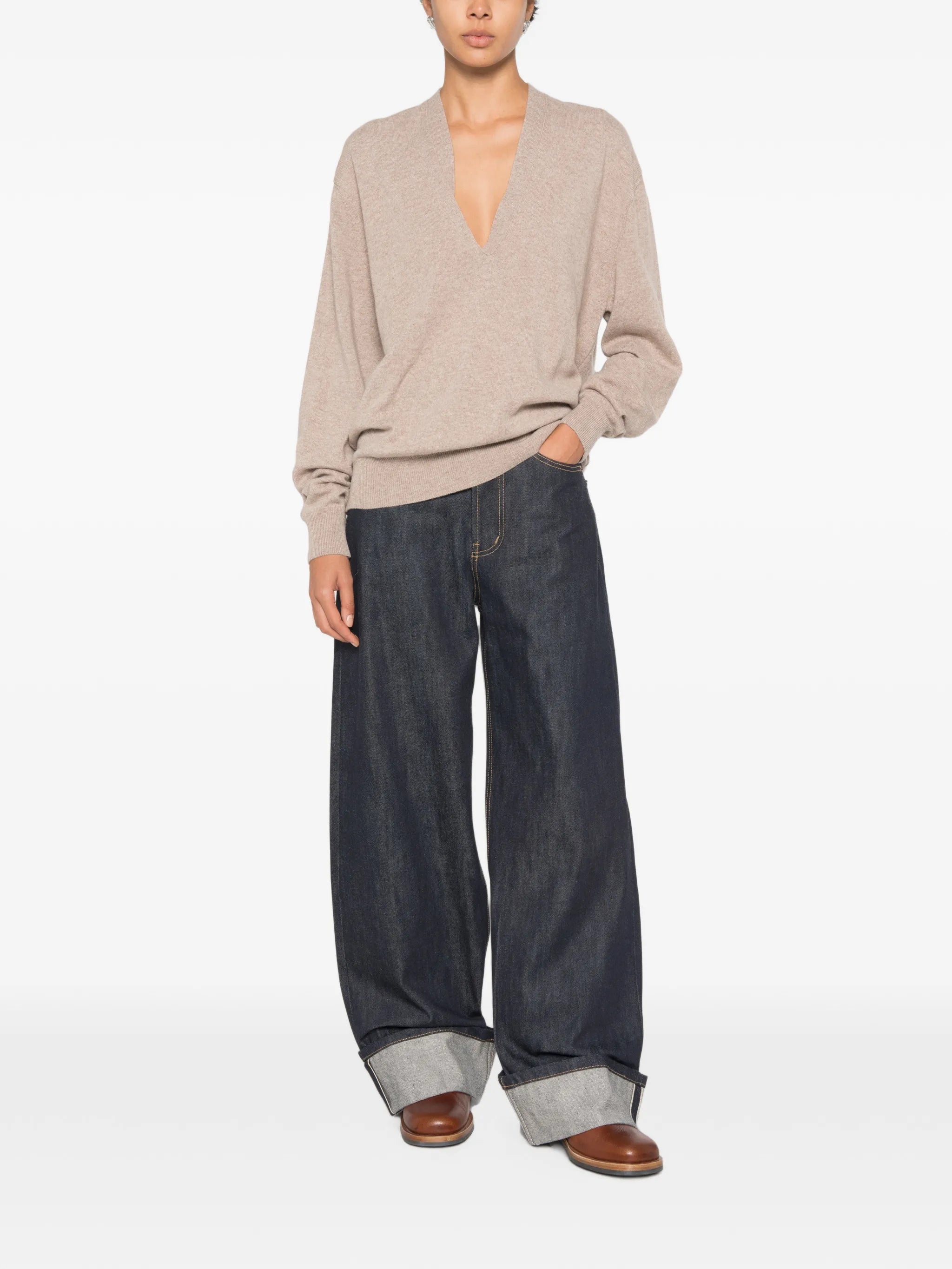 Byrone half-twist sweater