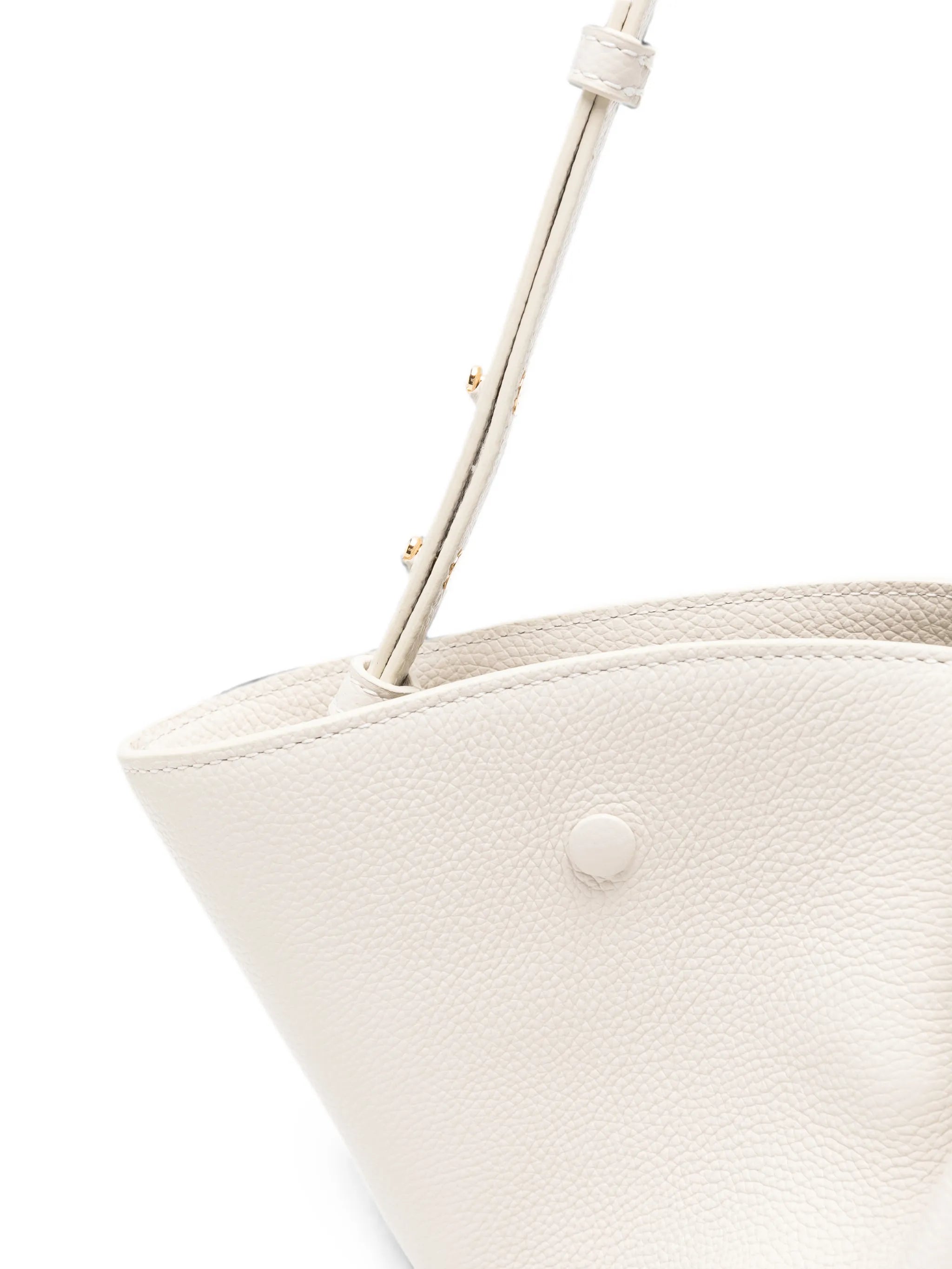 The Midi New York Grained Leather Tote Bag