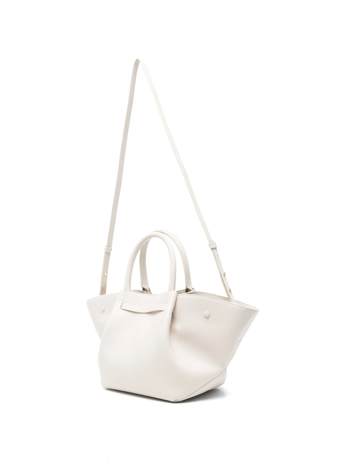 The Midi New York Grained Leather Tote Bag