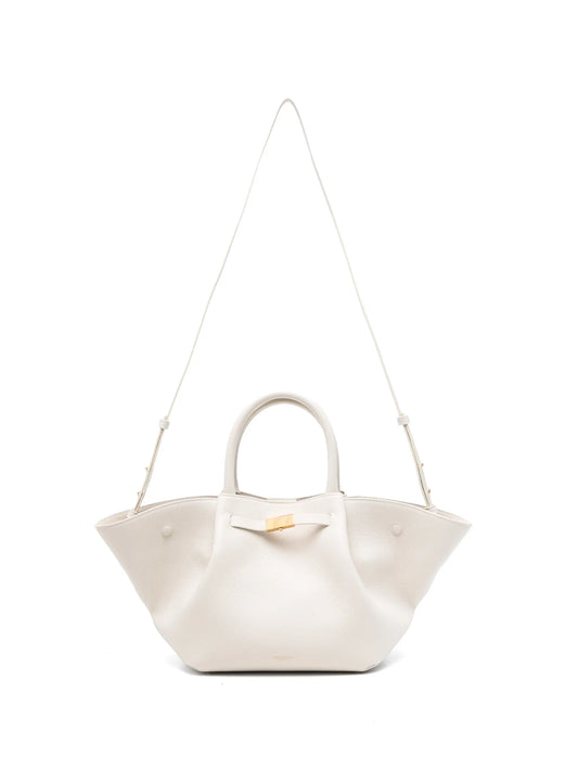 The Midi New York Grained Leather Tote Bag