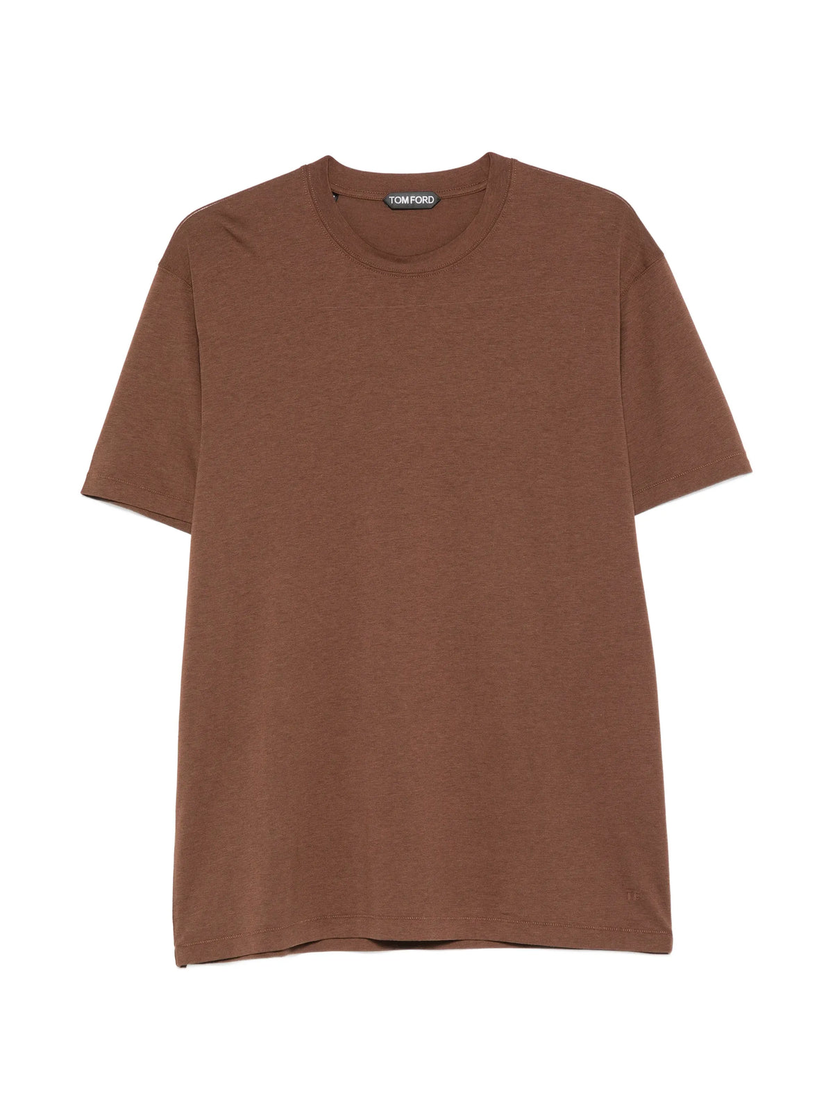 lyocell cotton crew neck T-shirt
