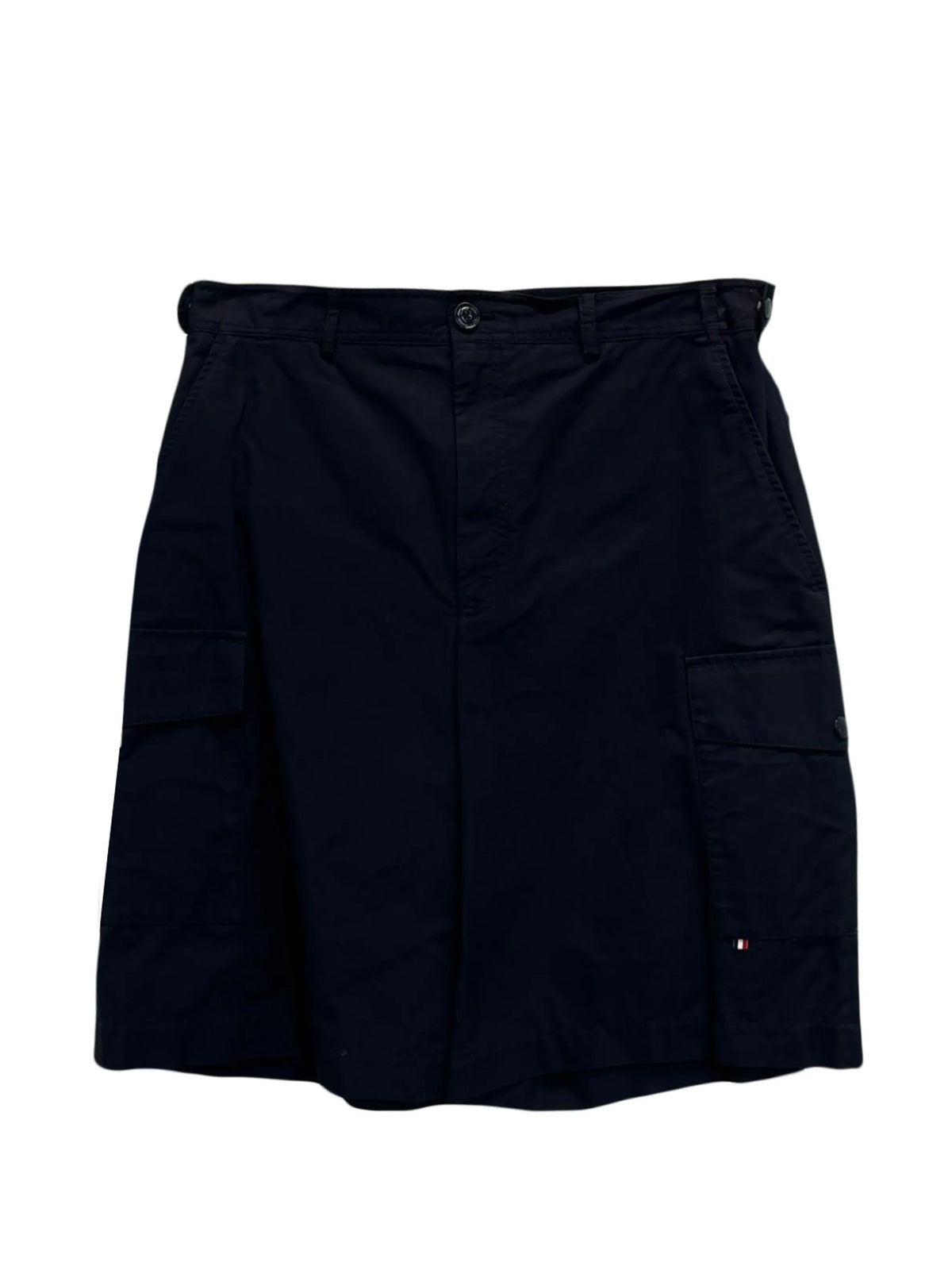 gabardine cargo shorts