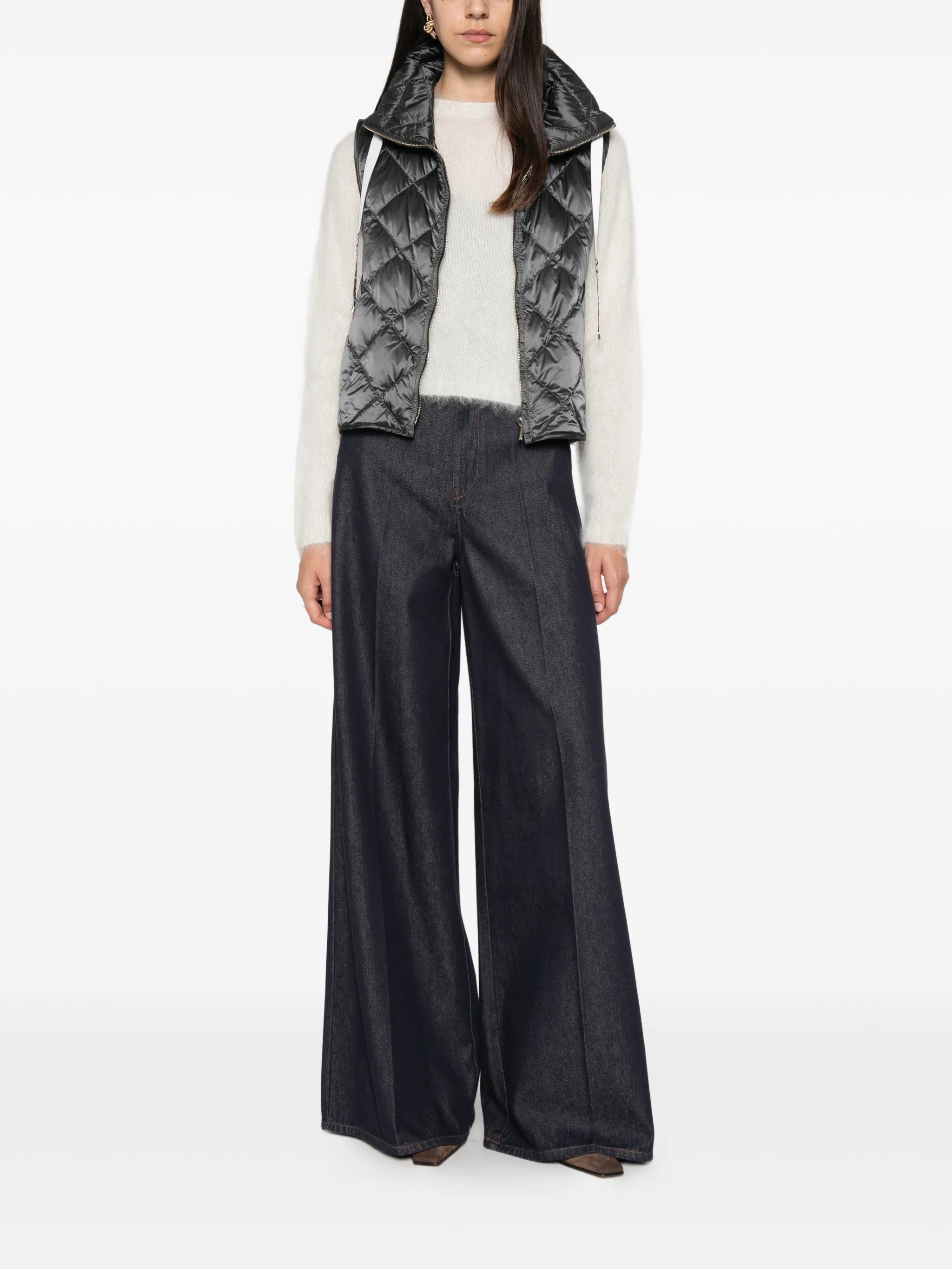 The Cube quilted gilet