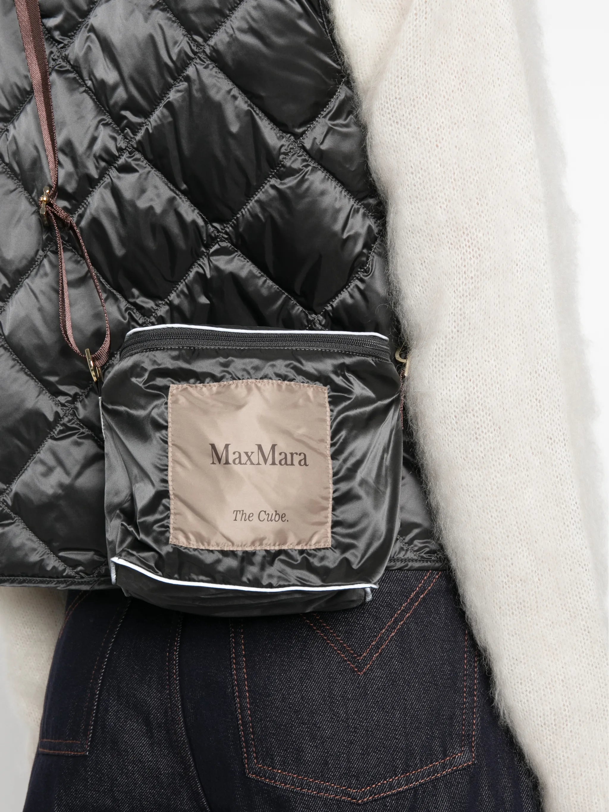 The Cube quilted gilet