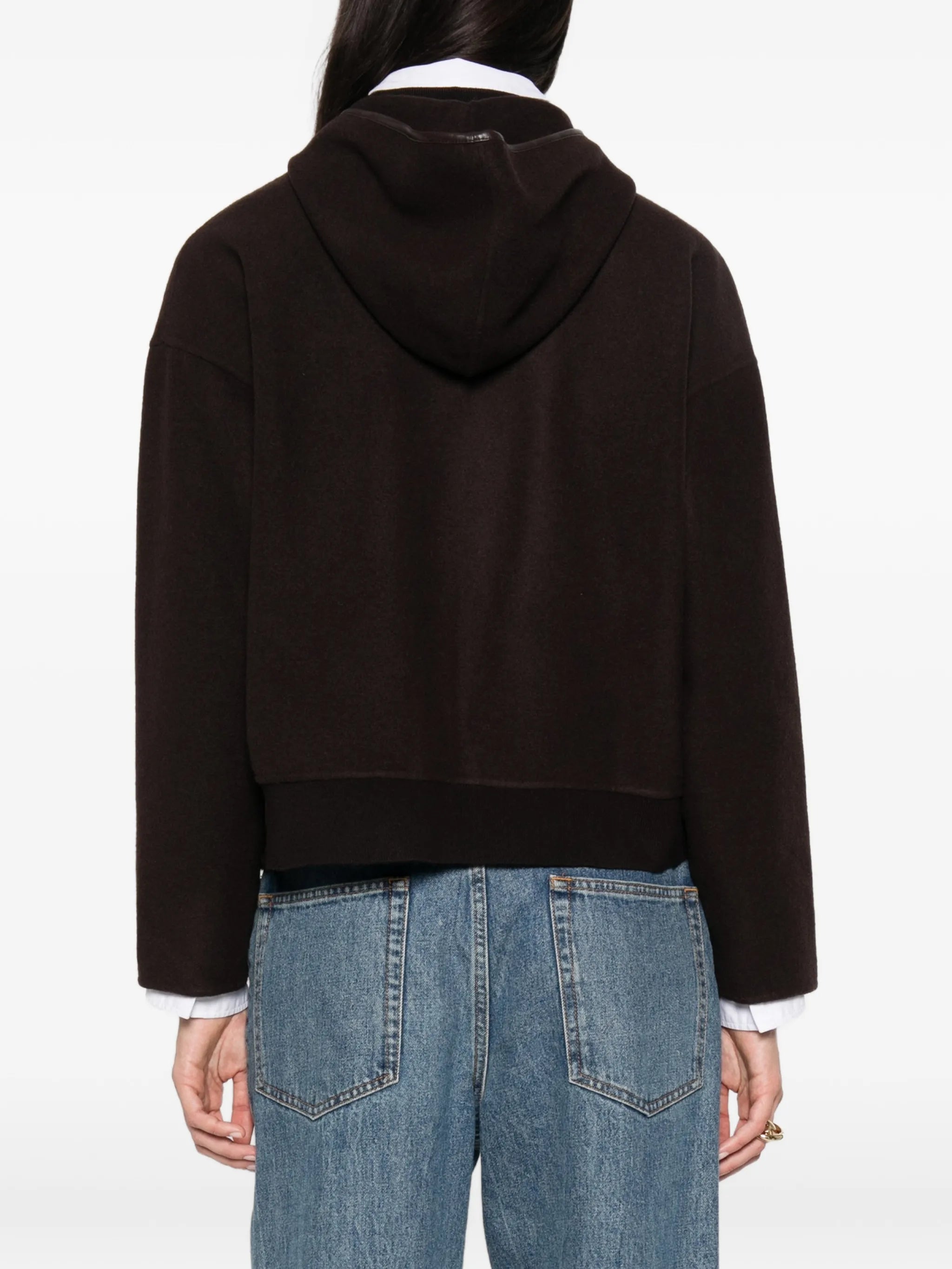 zip-up hoodie