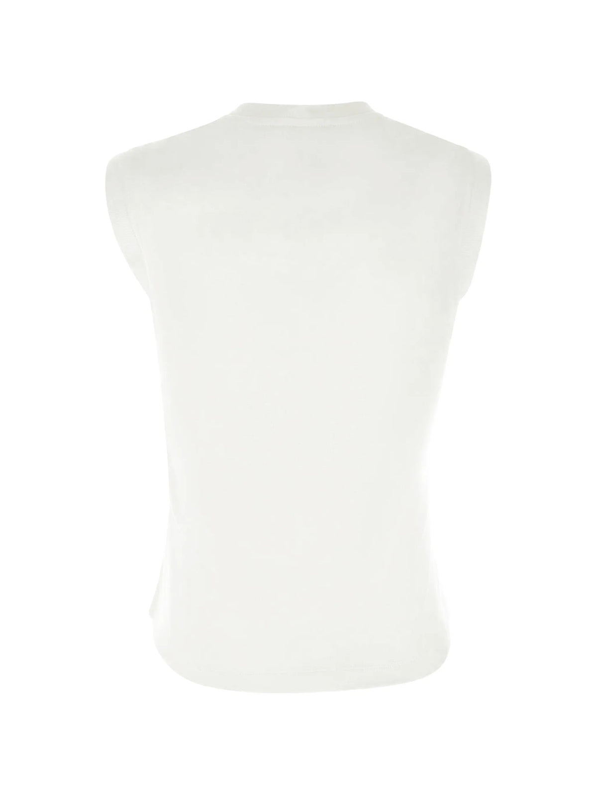 logo-embroidered T-shirt