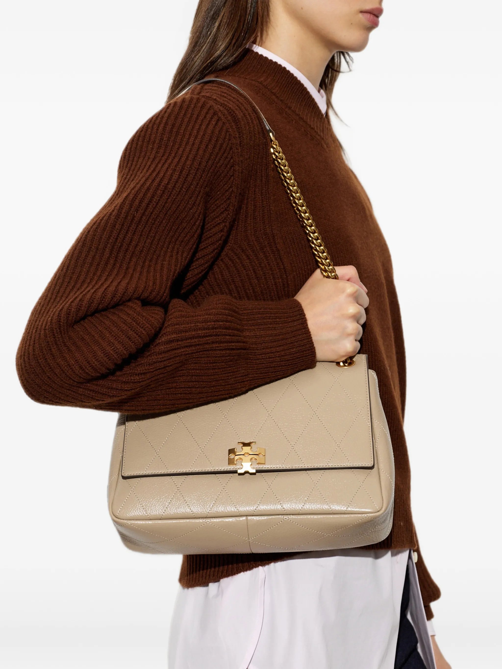 Charlie quilted shoulder bag