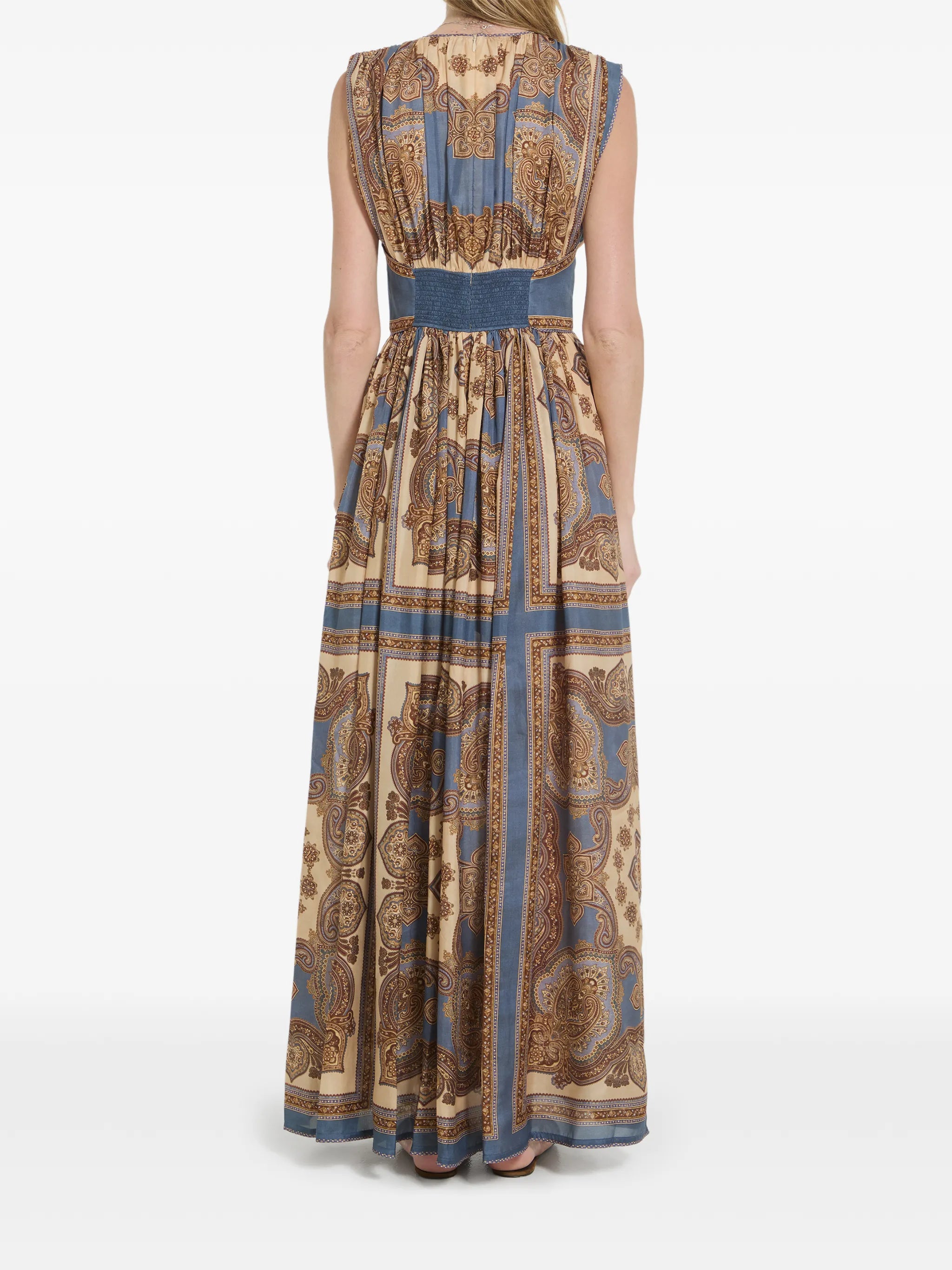 Mahon waisted maxi dress