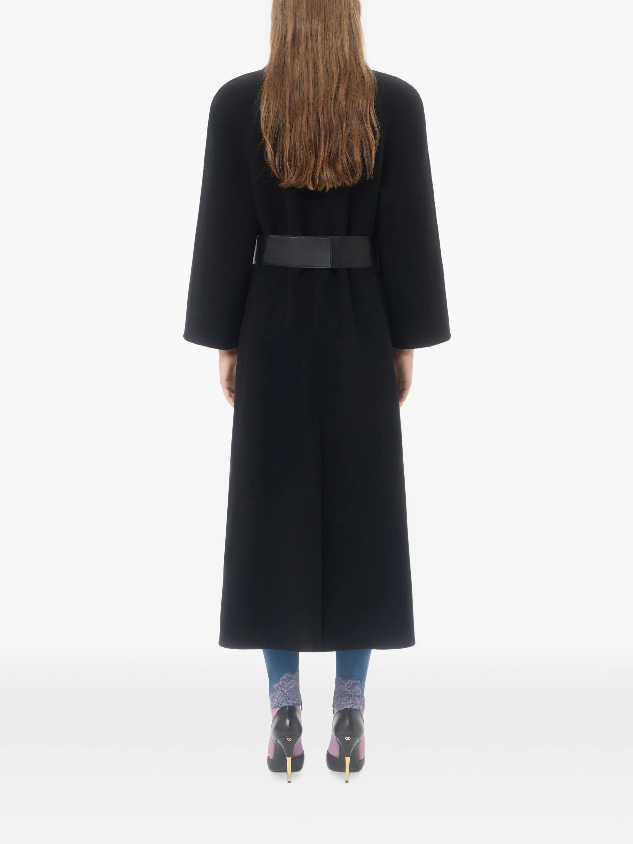 bow-belted coat